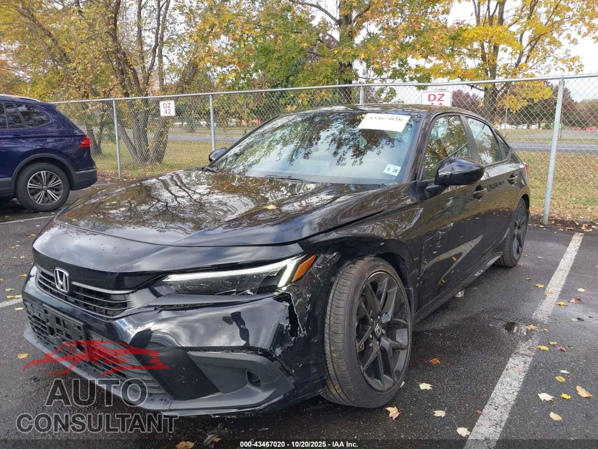 HONDA CIVIC 2023 - 2HGFE2F59PH553277