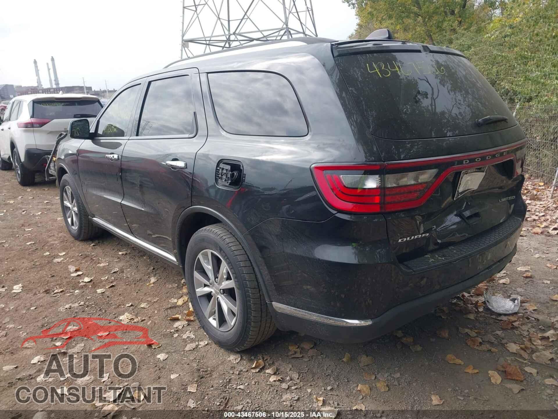 DODGE DURANGO 2016 - 1C4RDHDG9GC314935