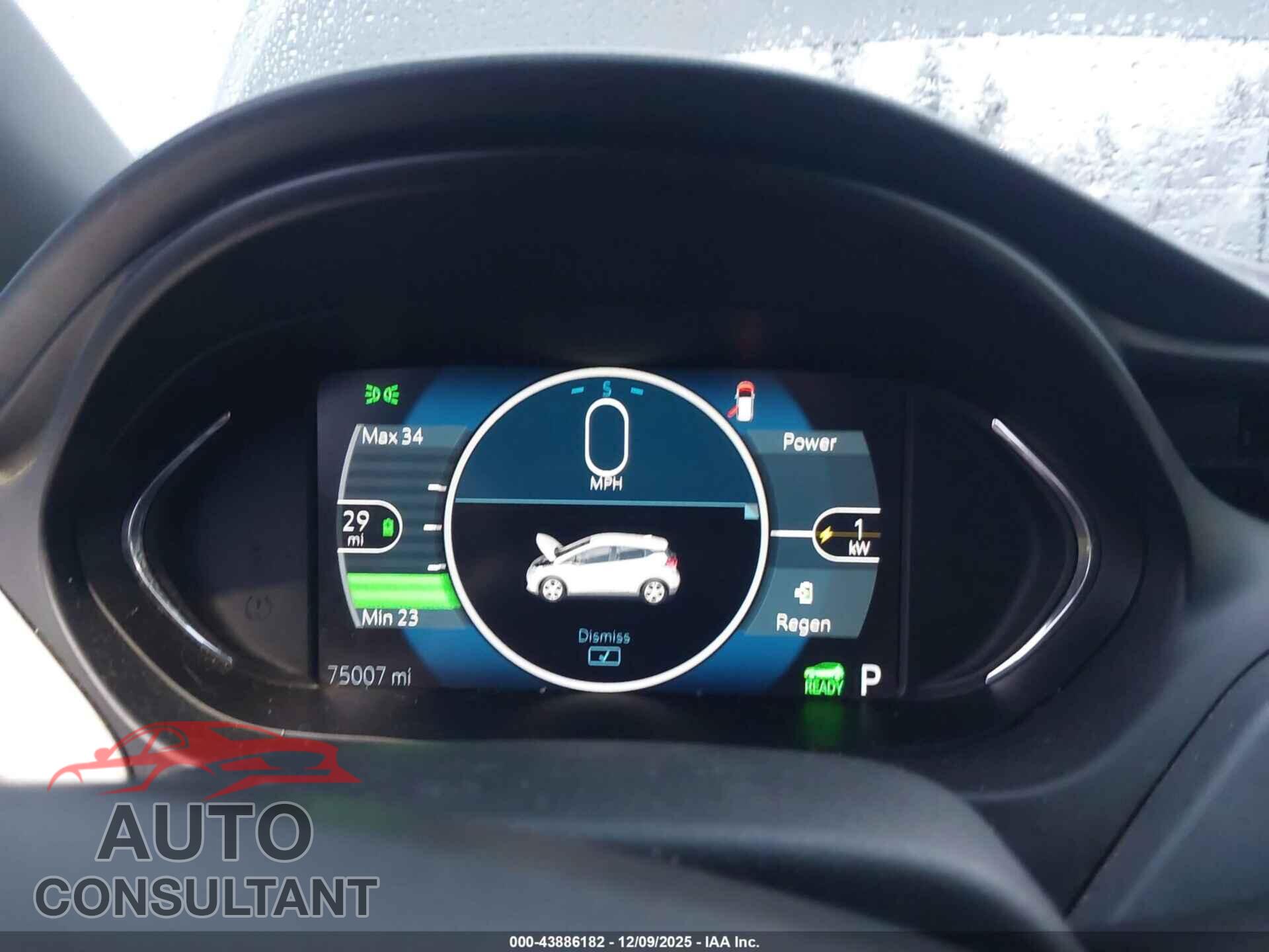 CHEVROLET BOLT EV 2017 - 1G1FW6S04H4191069