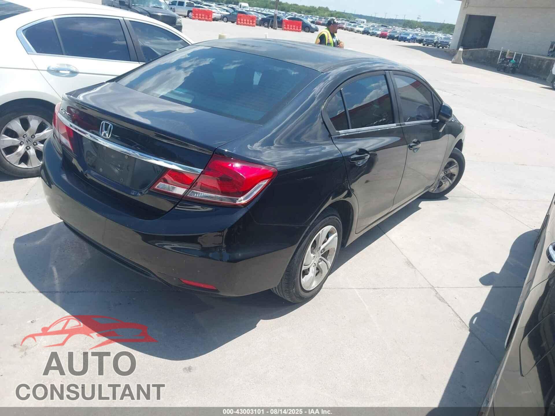 HONDA CIVIC 2013 - 19XFB2F59DE057118