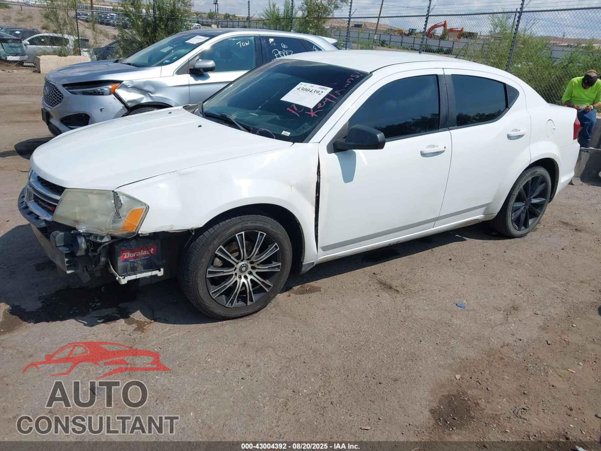 DODGE AVENGER 2014 - 1C3CDZAB9EN109786