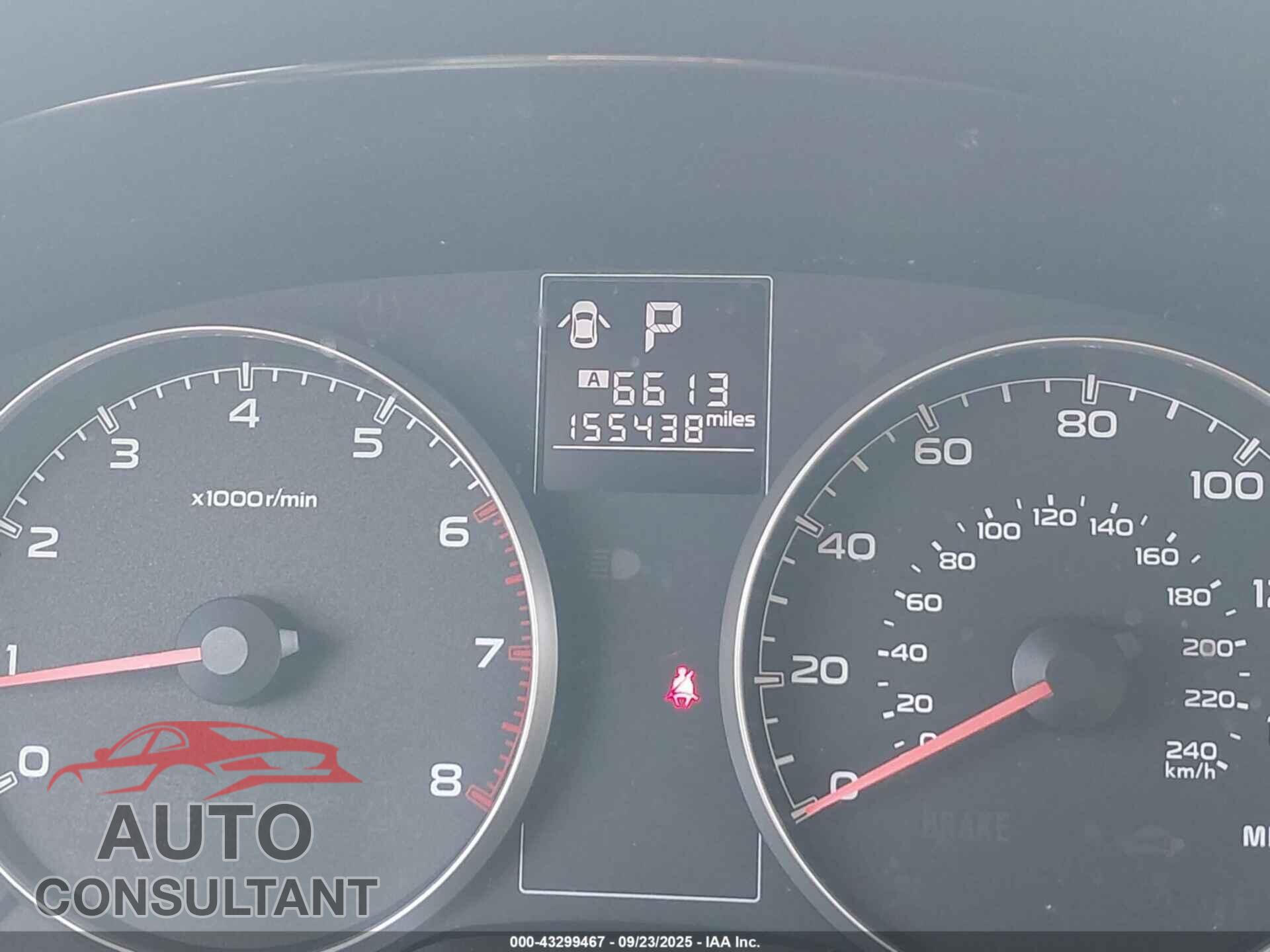 SUBARU OUTBACK 2013 - 4S4BRCCC0D3244981