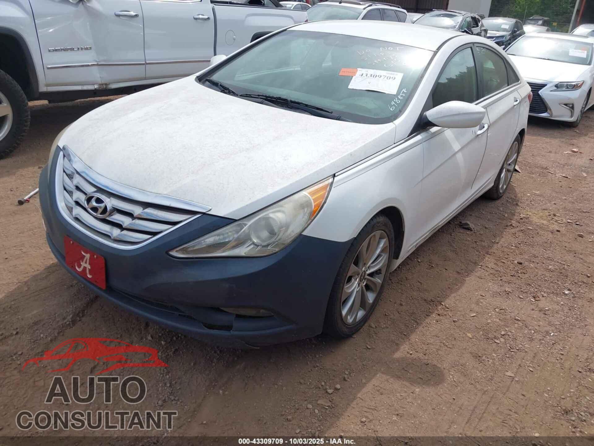 HYUNDAI SONATA 2013 - 5NPEC4AC2DH698858
