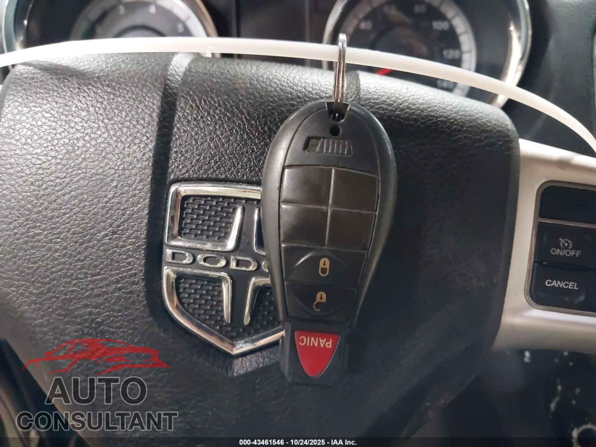 DODGE DURANGO 2011 - 1D4RE2GG9BC618848