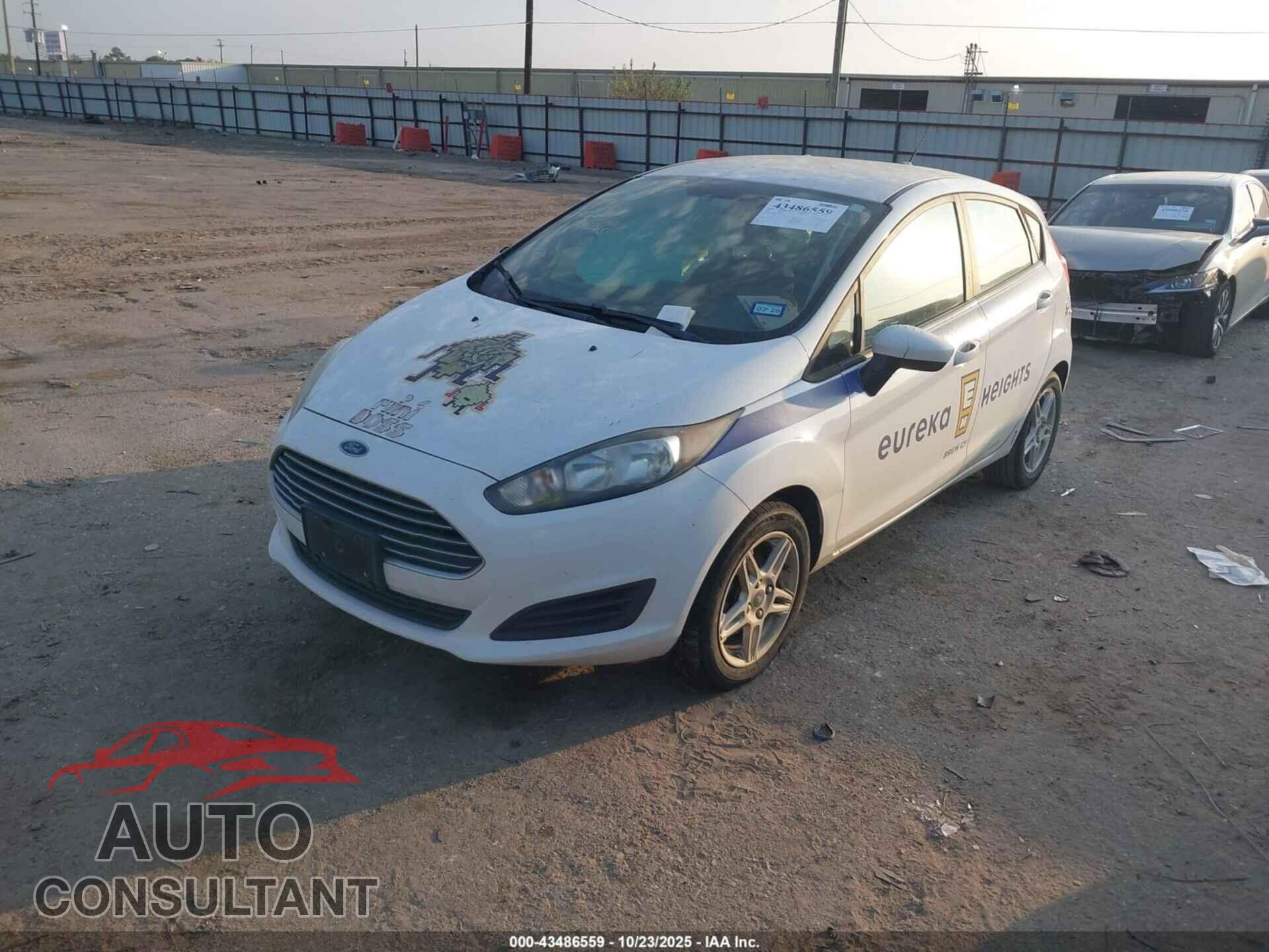 FORD FIESTA 2017 - 3FADP4EJ8HM171583