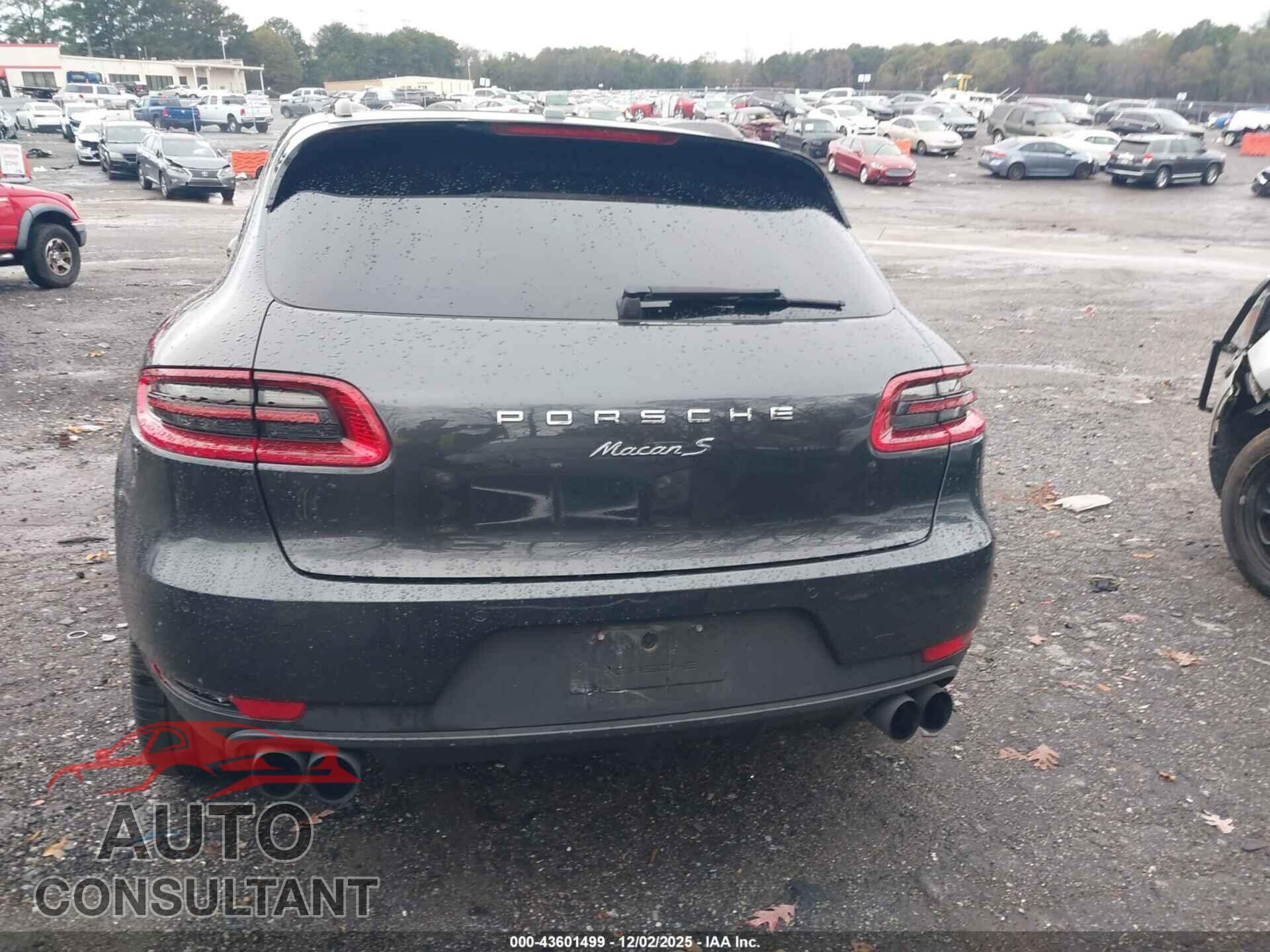 PORSCHE MACAN 2017 - WP1AB2A59HLB12356