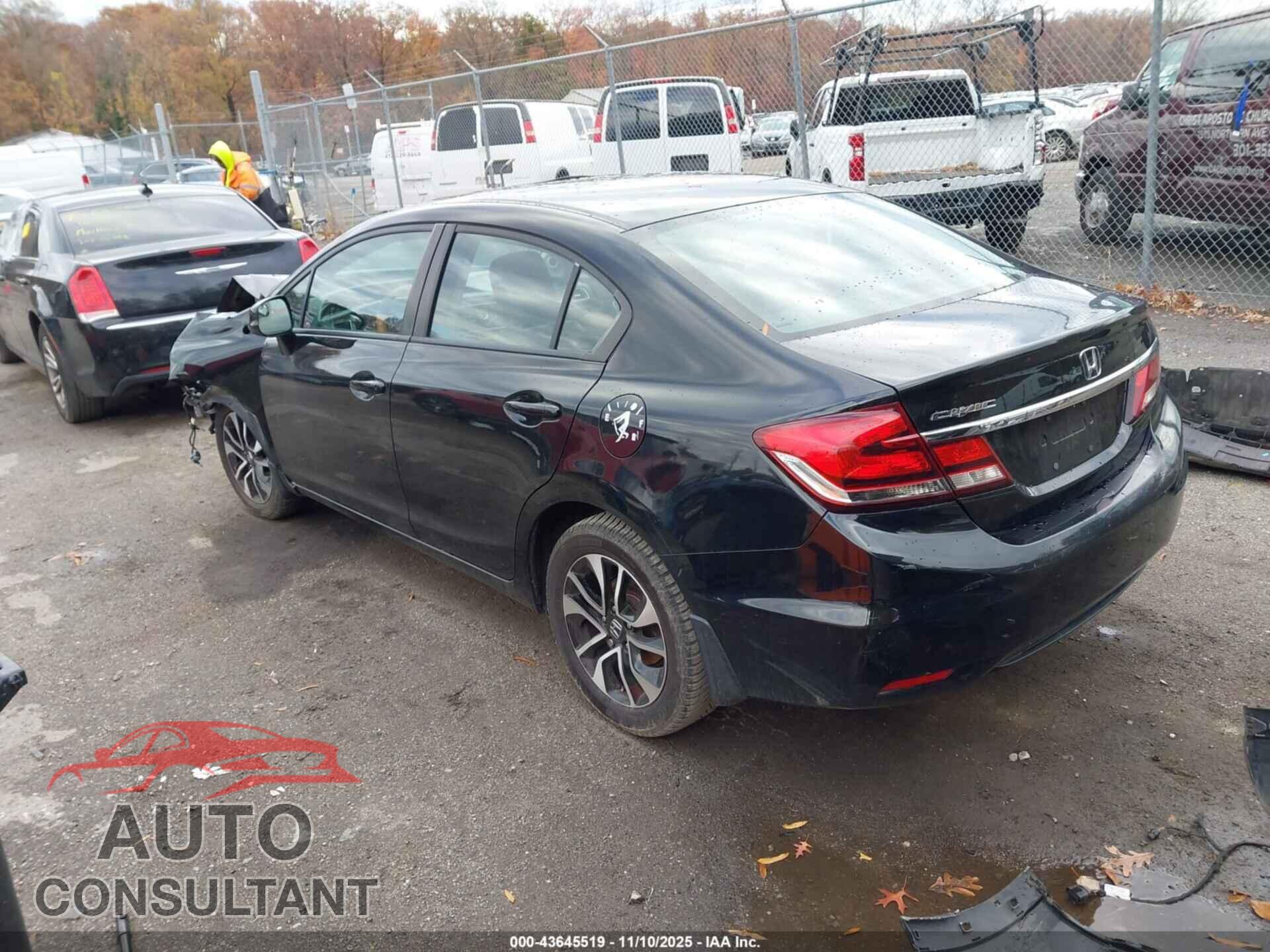 HONDA CIVIC 2013 - 2HGFB2F95DH514712