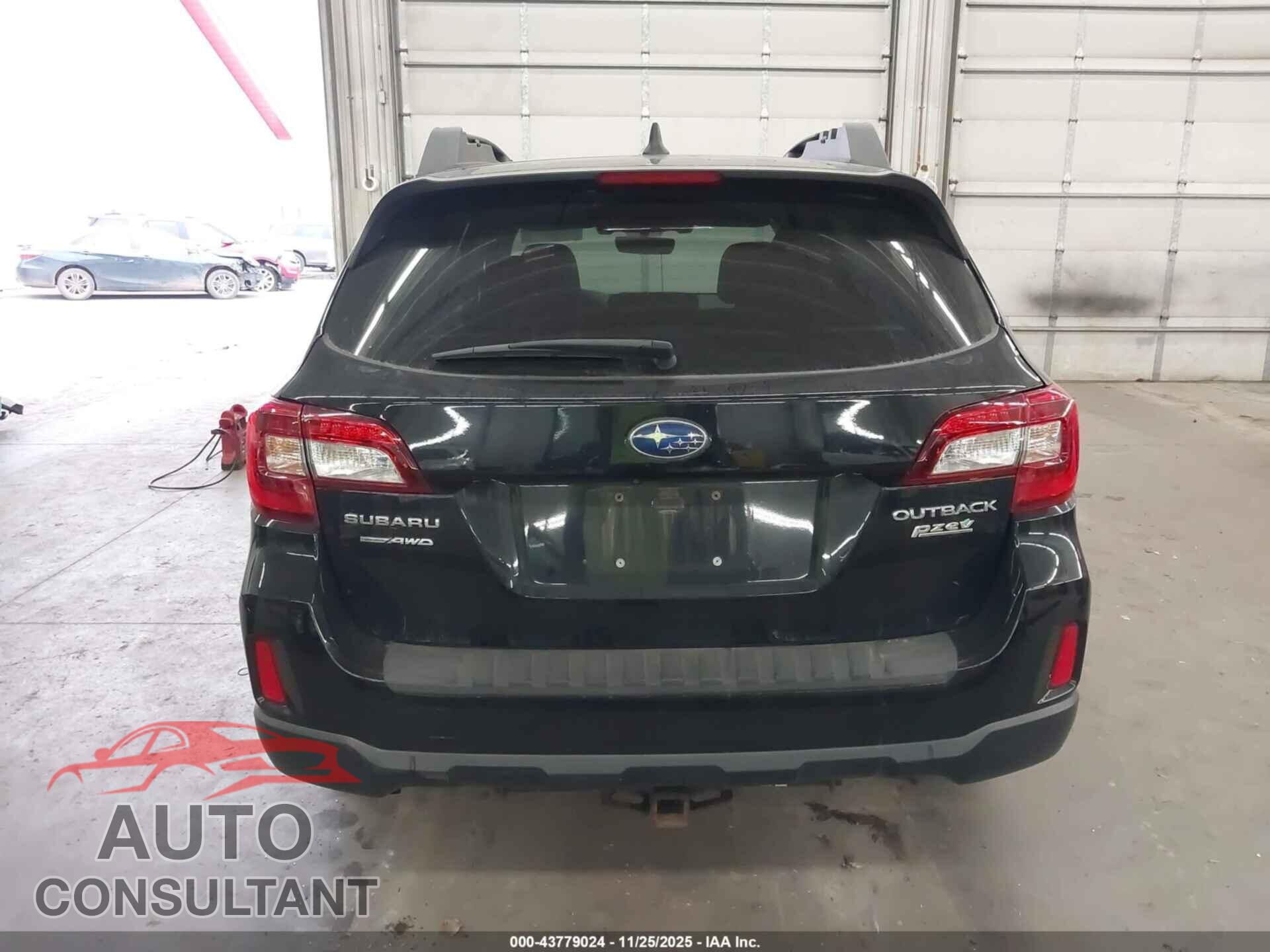 SUBARU OUTBACK 2017 - 4S4BSAFC1H3220635
