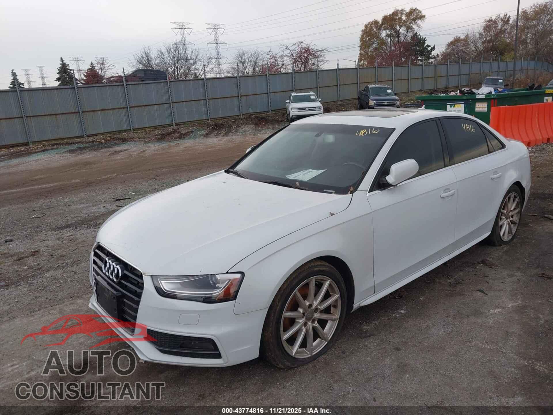 AUDI A4 2014 - WAUFFAFLXEN024233