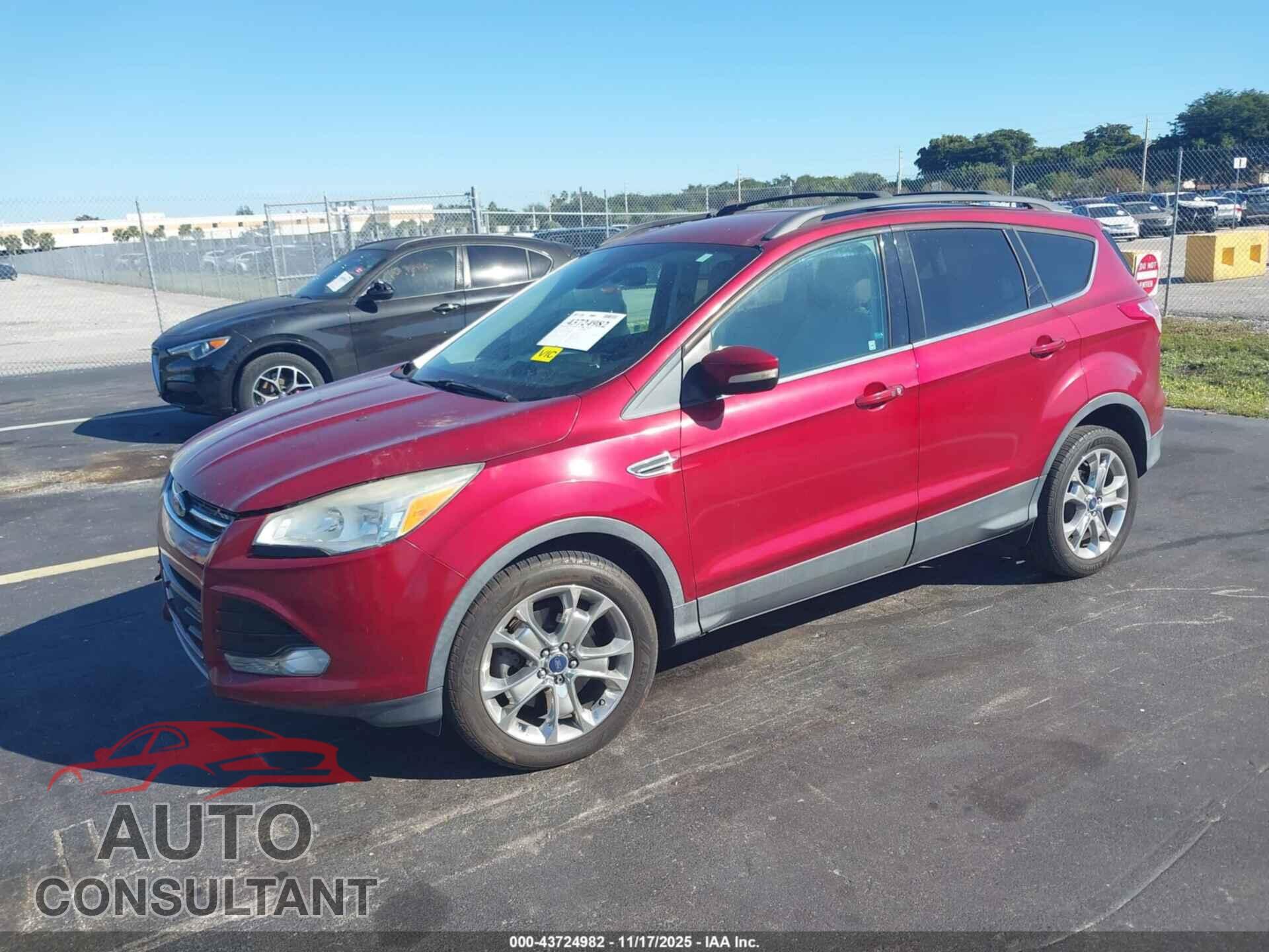 FORD ESCAPE 2013 - 1FMCU0H98DUD49129