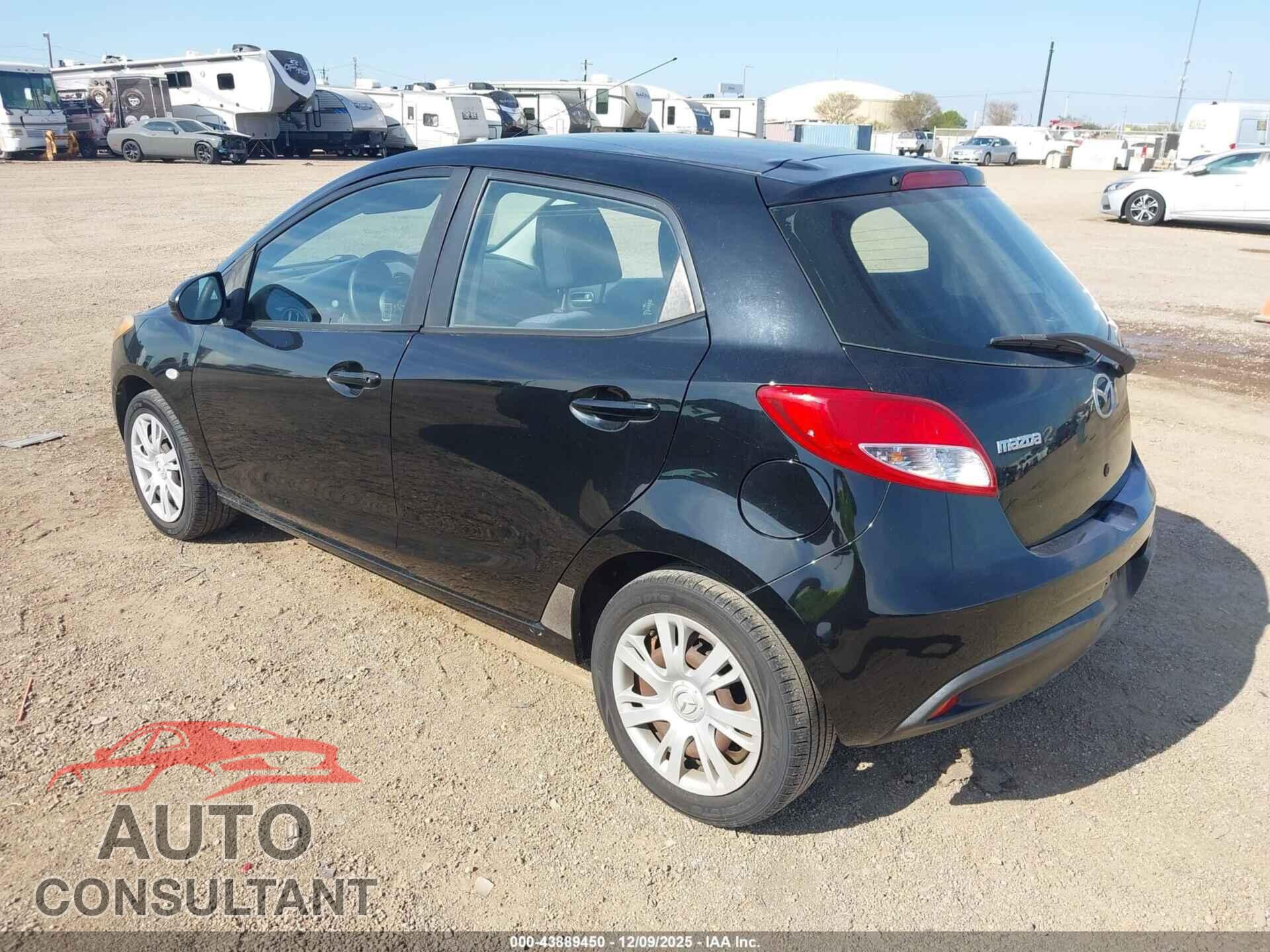 MAZDA MAZDA2 2012 - JM1DE1KY7C0144449
