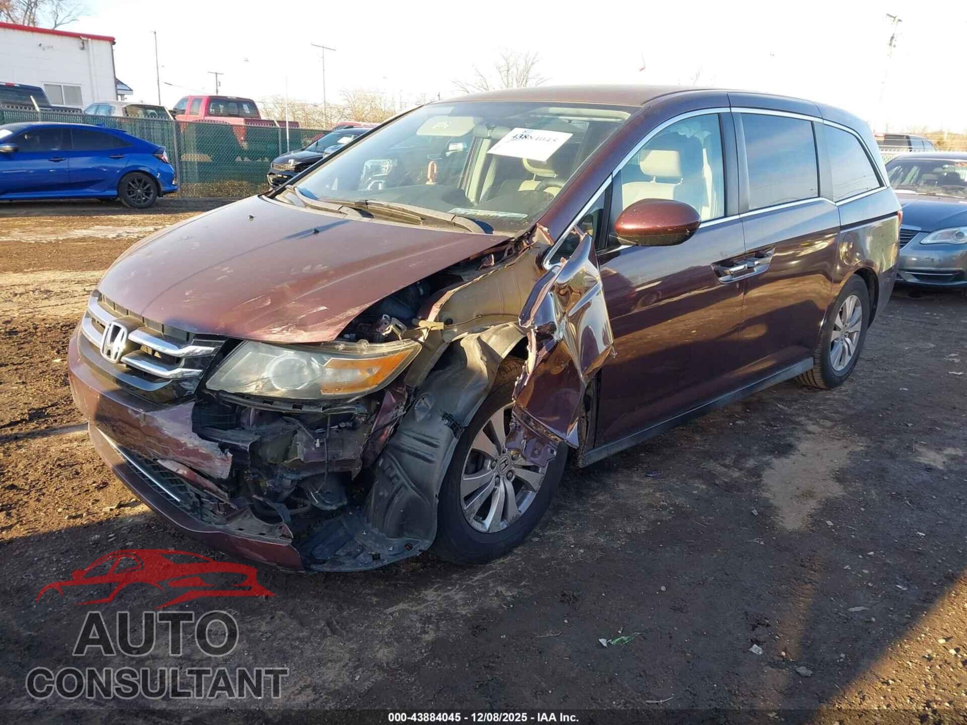 HONDA ODYSSEY 2014 - 5FNRL5H48EB078294