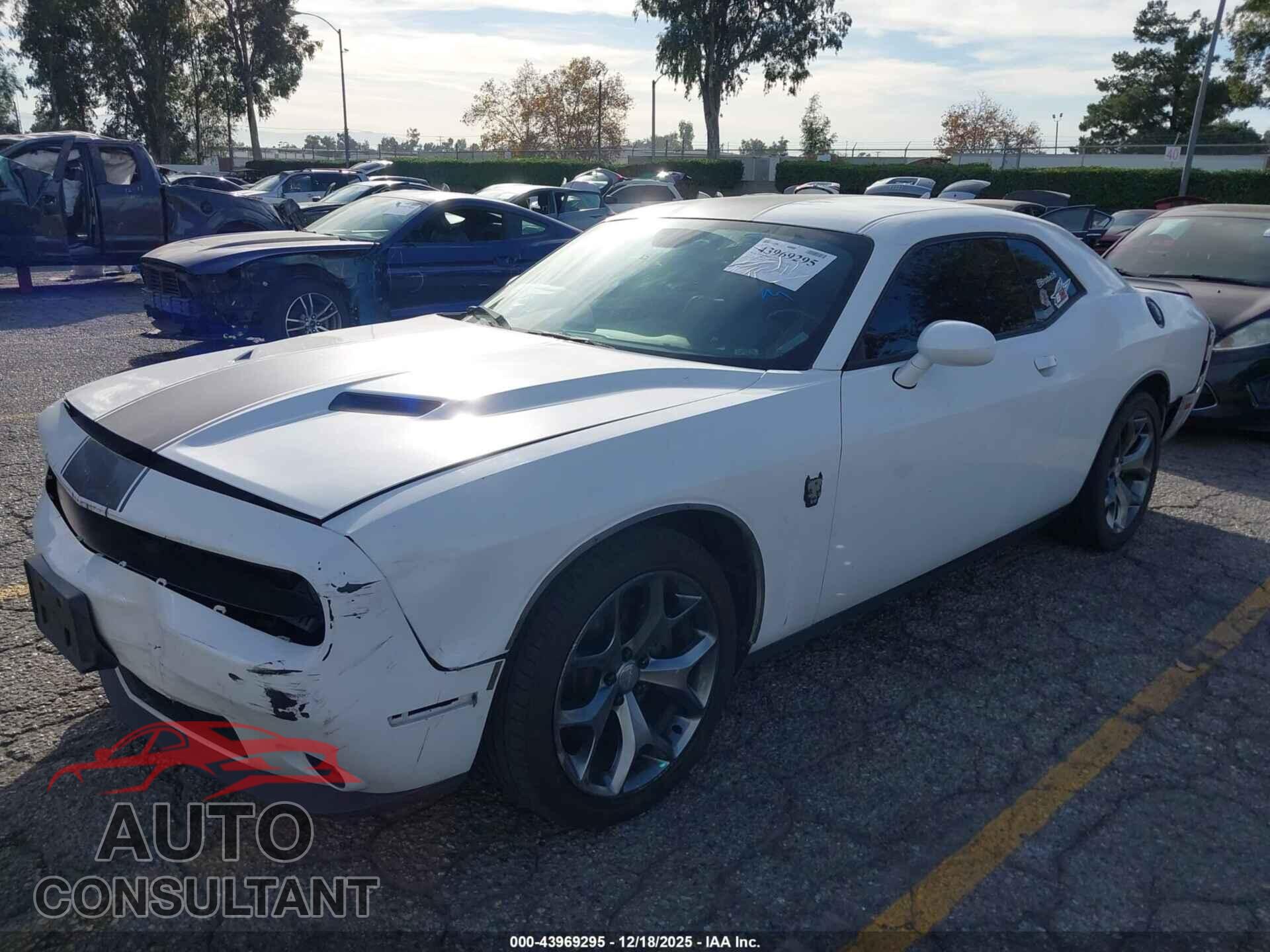 DODGE CHALLENGER 2016 - 2C3CDZAG1GH329625