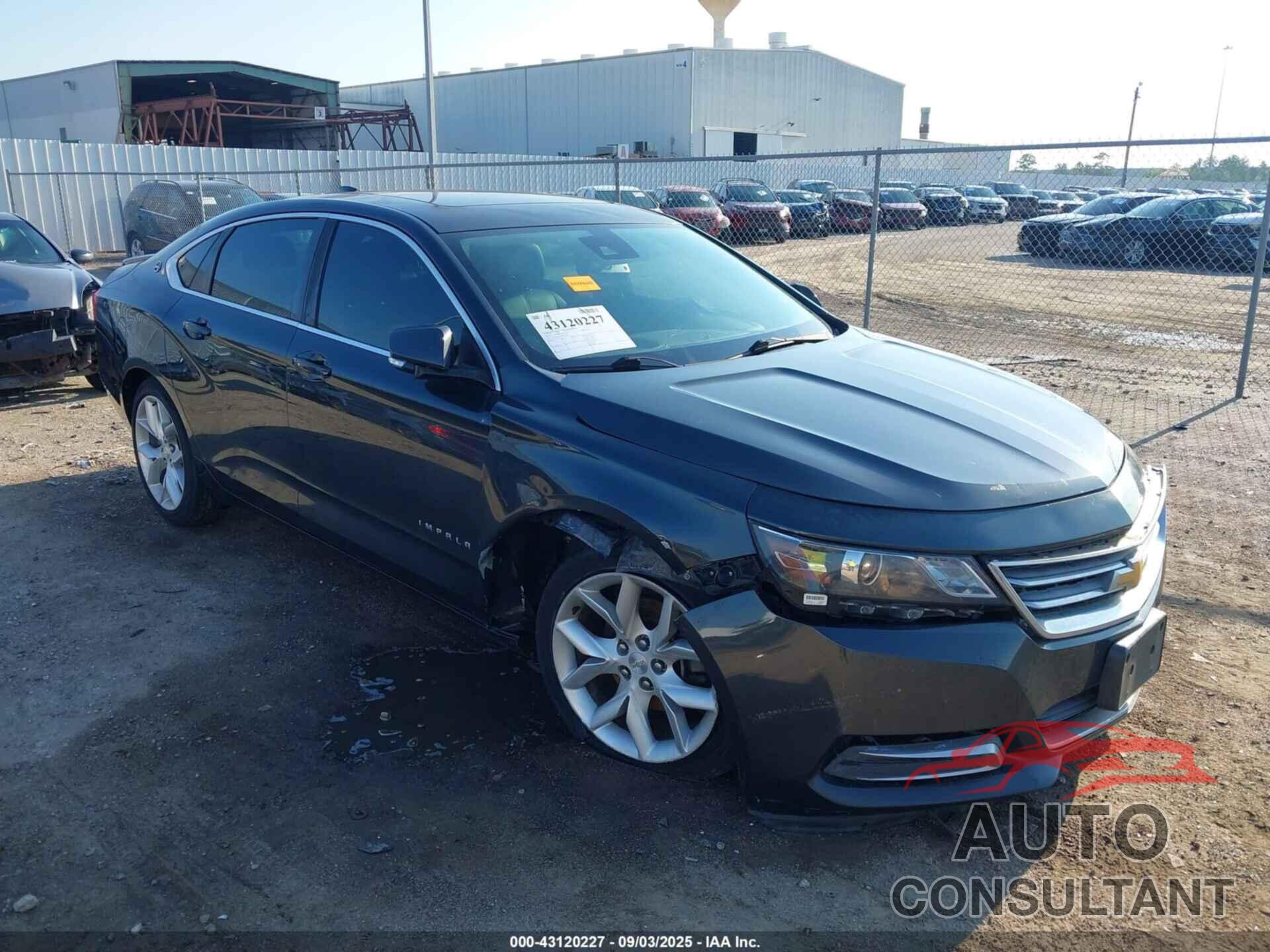 CHEVROLET IMPALA 2015 - 2G1125S34F9102766
