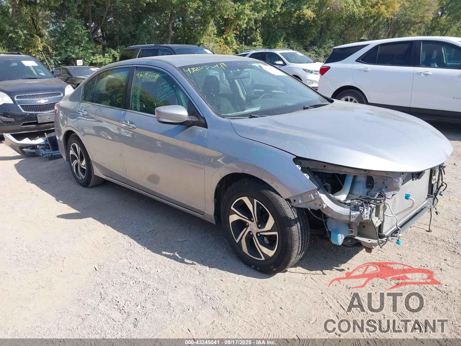 HONDA ACCORD 2017 - 1HGCR2F34HA265320