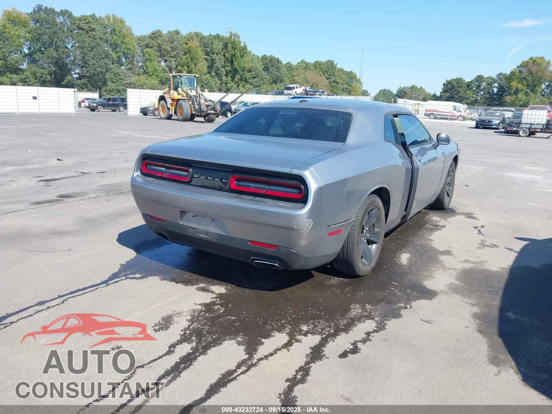 DODGE CHALLENGER 2016 - 2C3CDZAG8GH231997