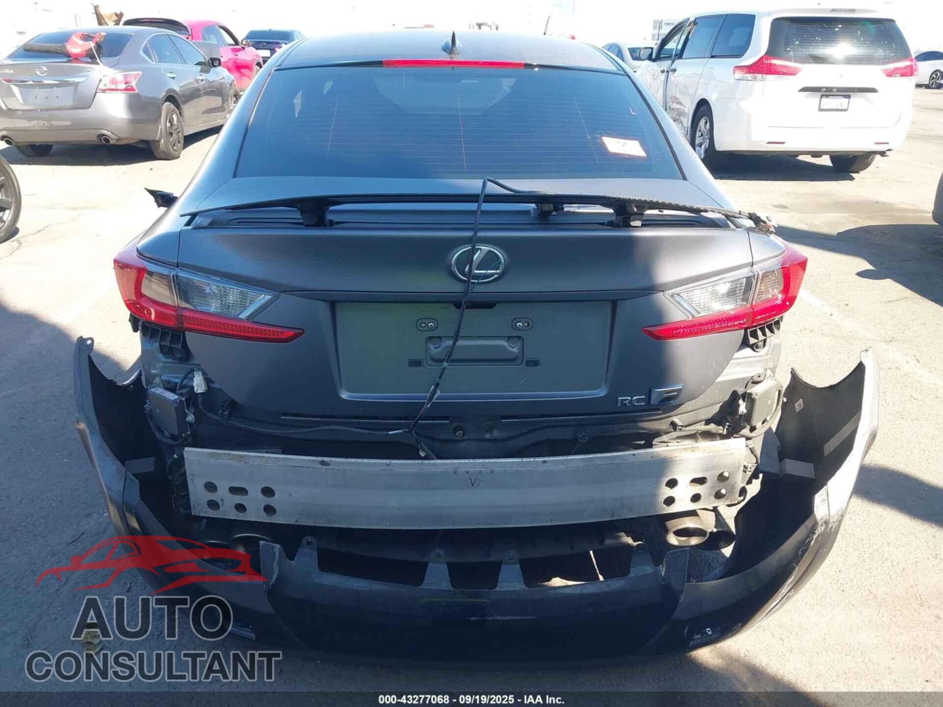 LEXUS RC F 2019 - JTHHP5BC6K5006862