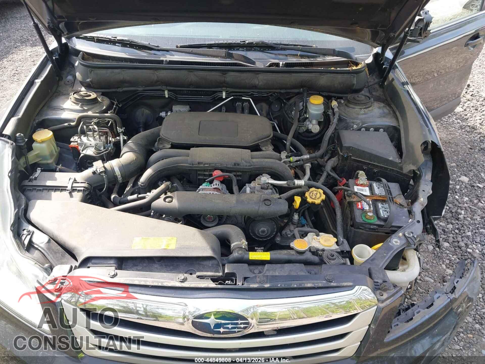 SUBARU OUTBACK 2012 - 4S4BRBKC0C3285783