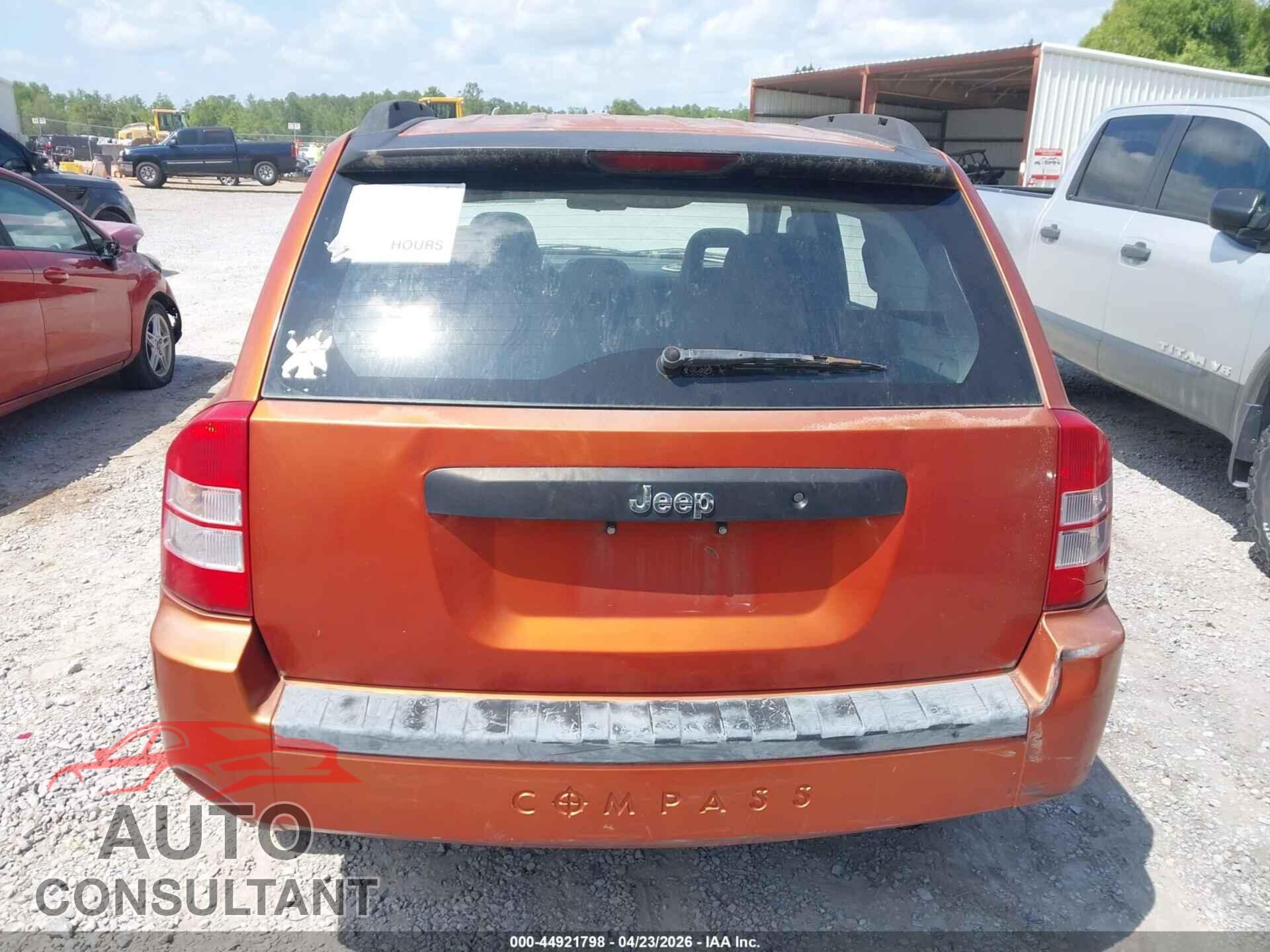 JEEP COMPASS 2009 - 1J4FT47B69D134074