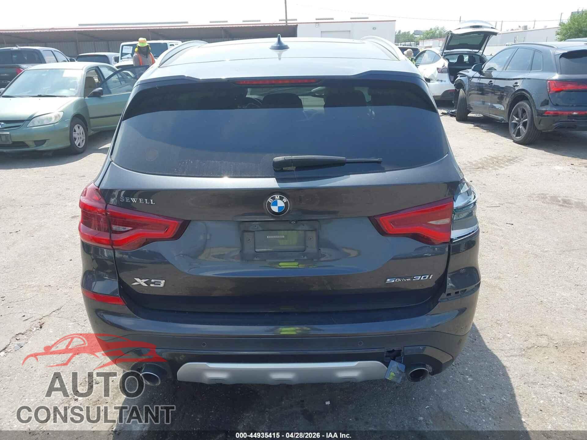BMW X3 2020 - 5UXTY3C01LLU72521