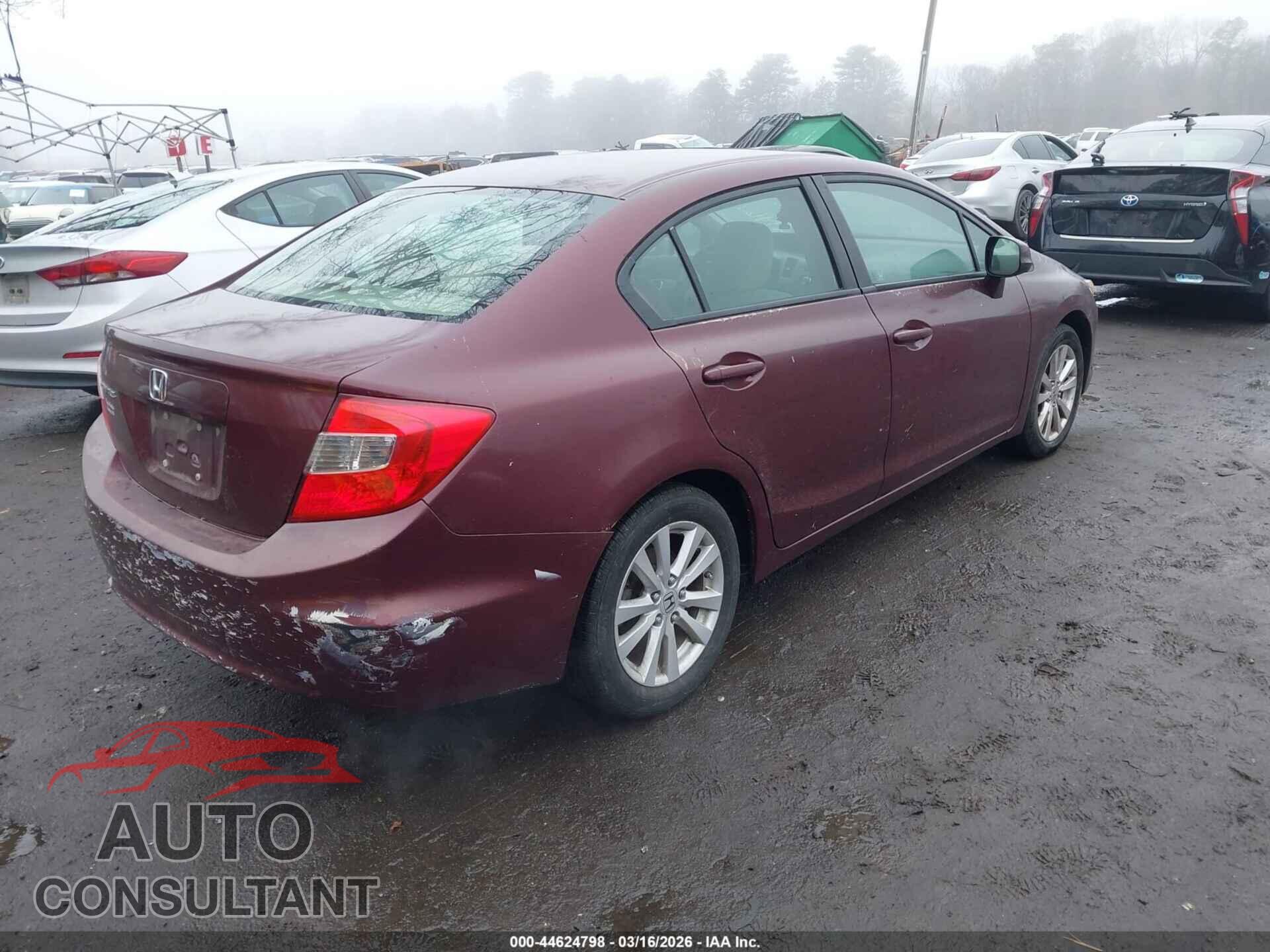 HONDA CIVIC 2012 - 2HGFB2F85CH597791