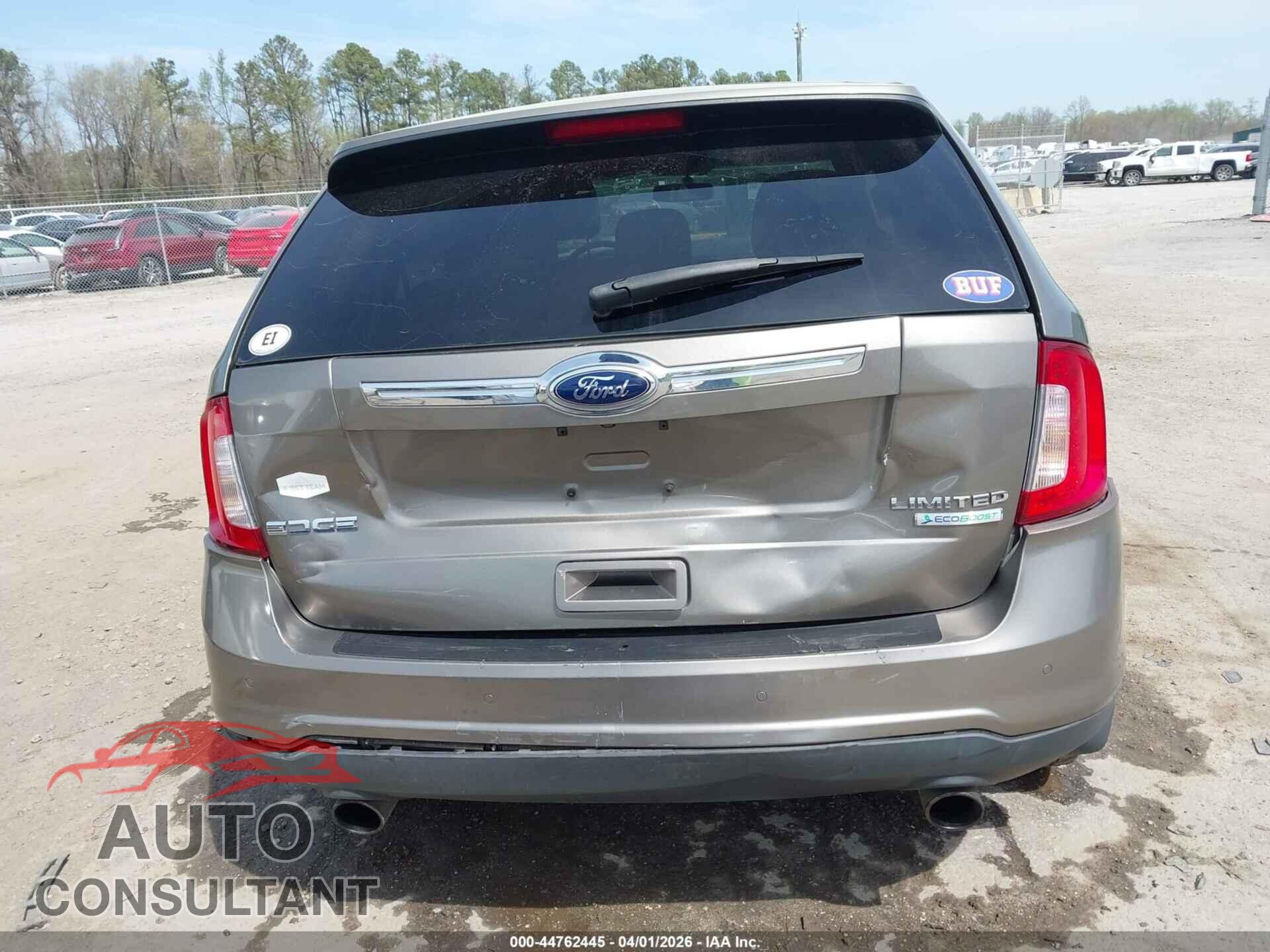 FORD EDGE 2013 - 2FMDK3K90DBB24116
