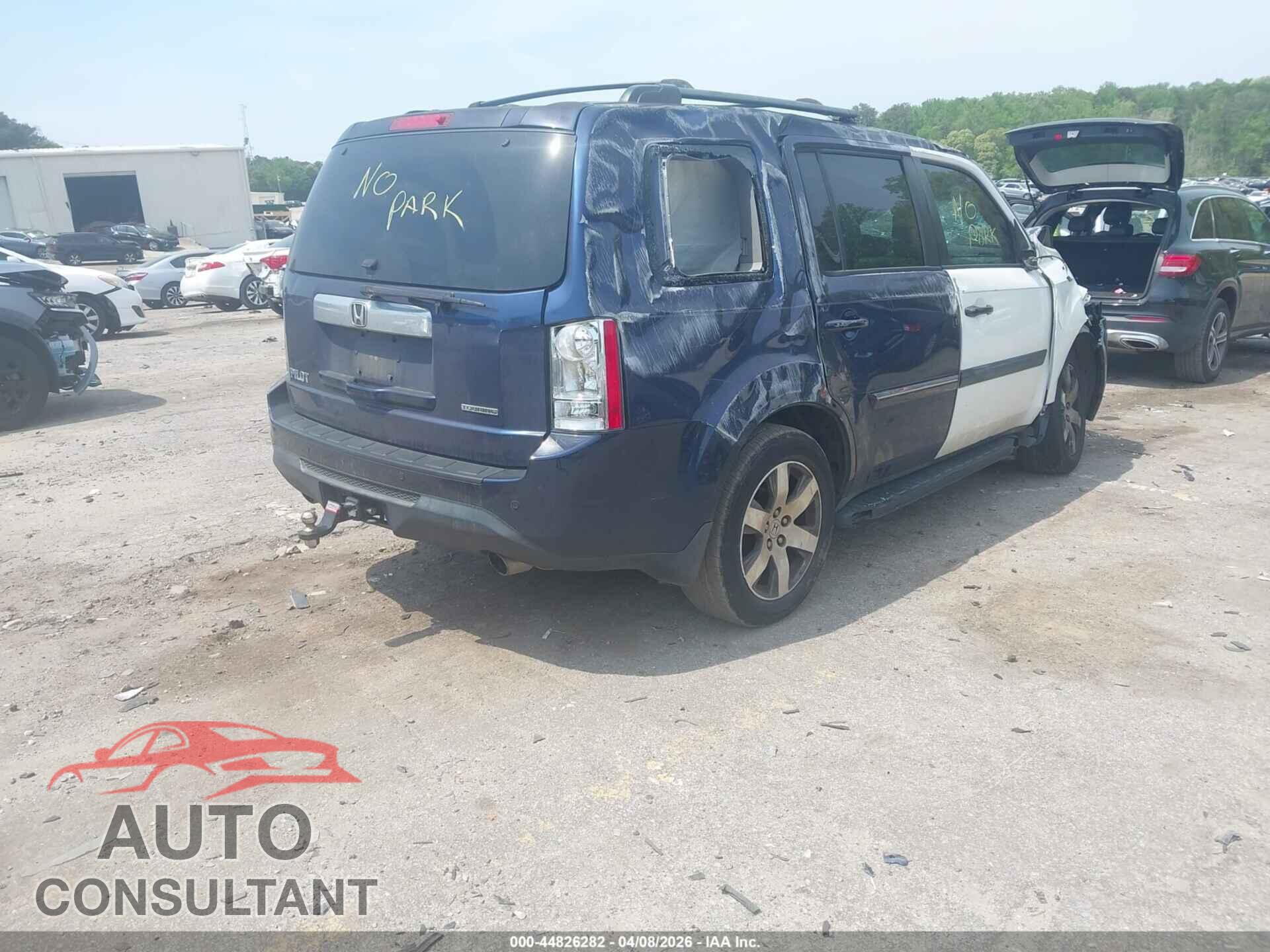HONDA PILOT 2013 - 5FNYF3H97DB014751