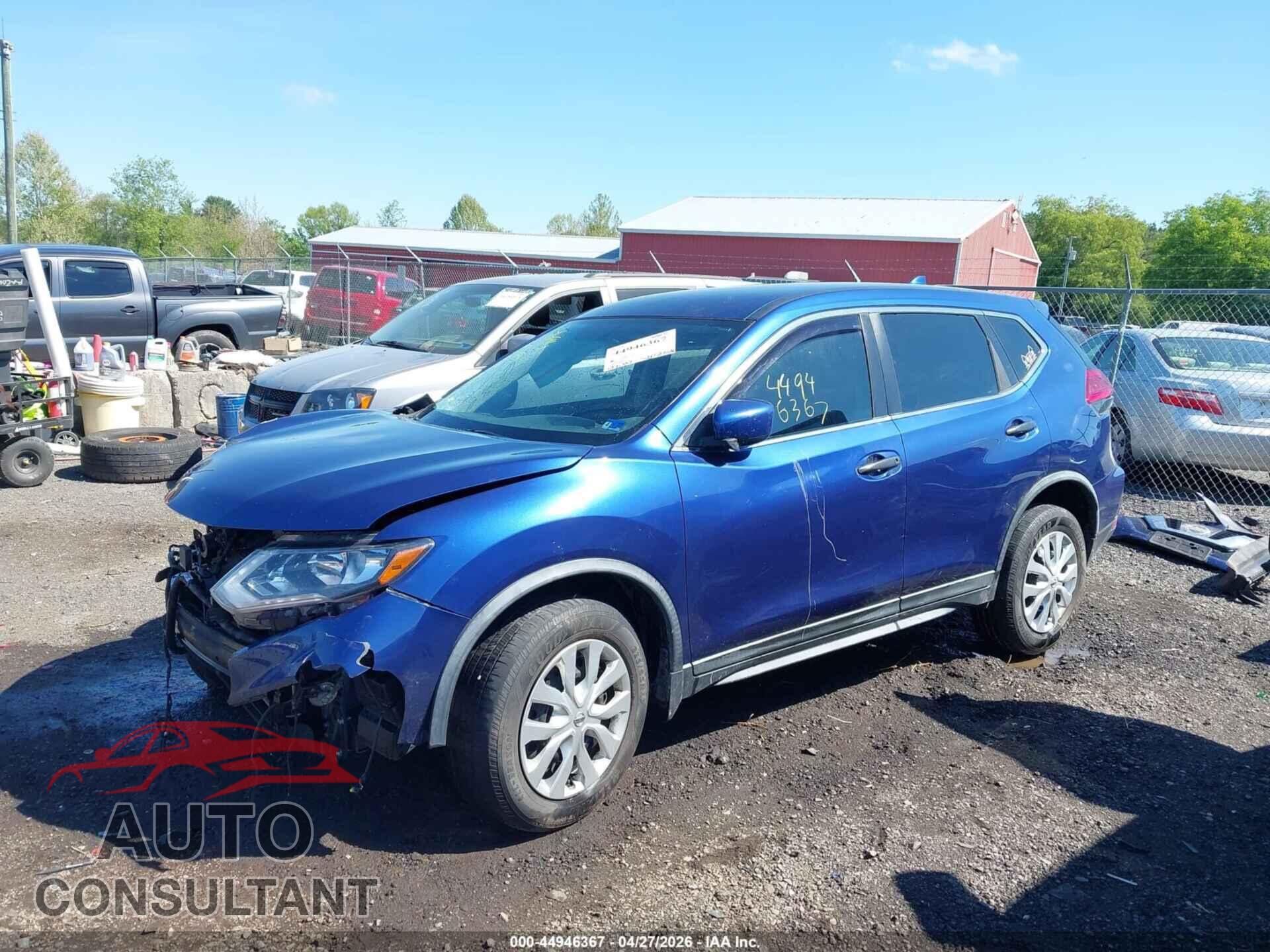NISSAN ROGUE 2017 - KNMAT2MV1HP595862