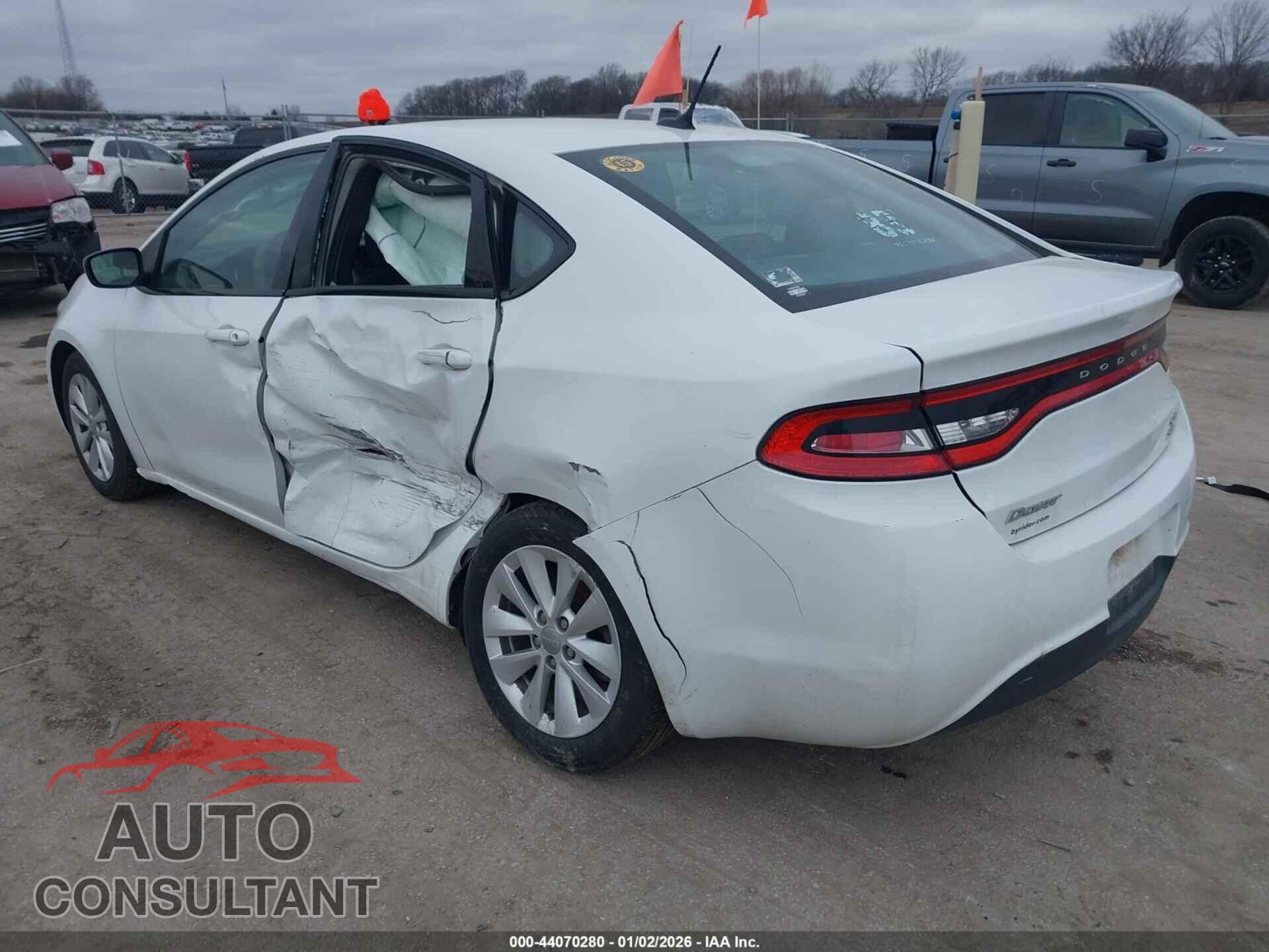 DODGE DART 2014 - 1C3CDFBB6ED891046