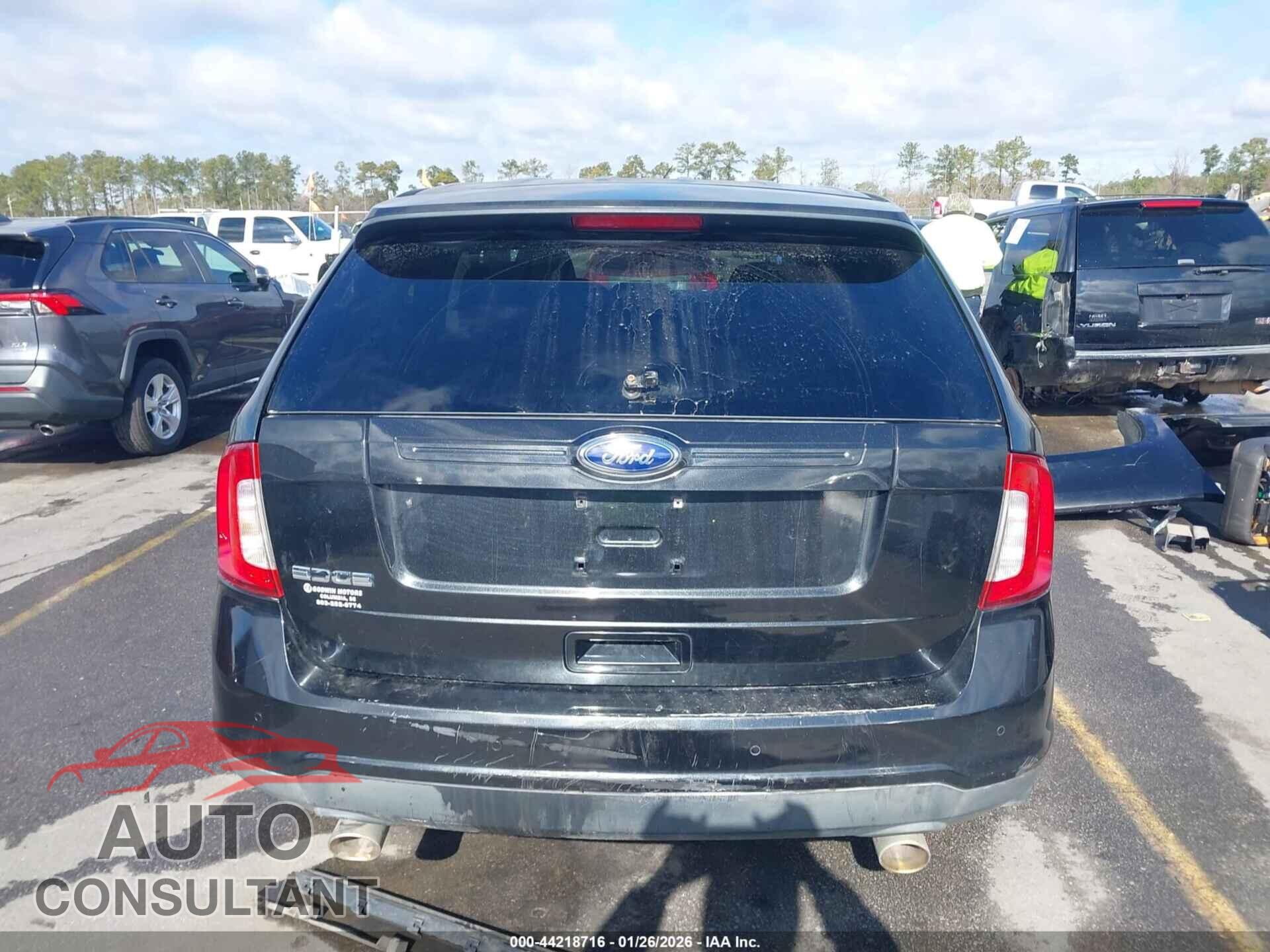 FORD EDGE 2013 - 2FMDK3GC2DBC01461
