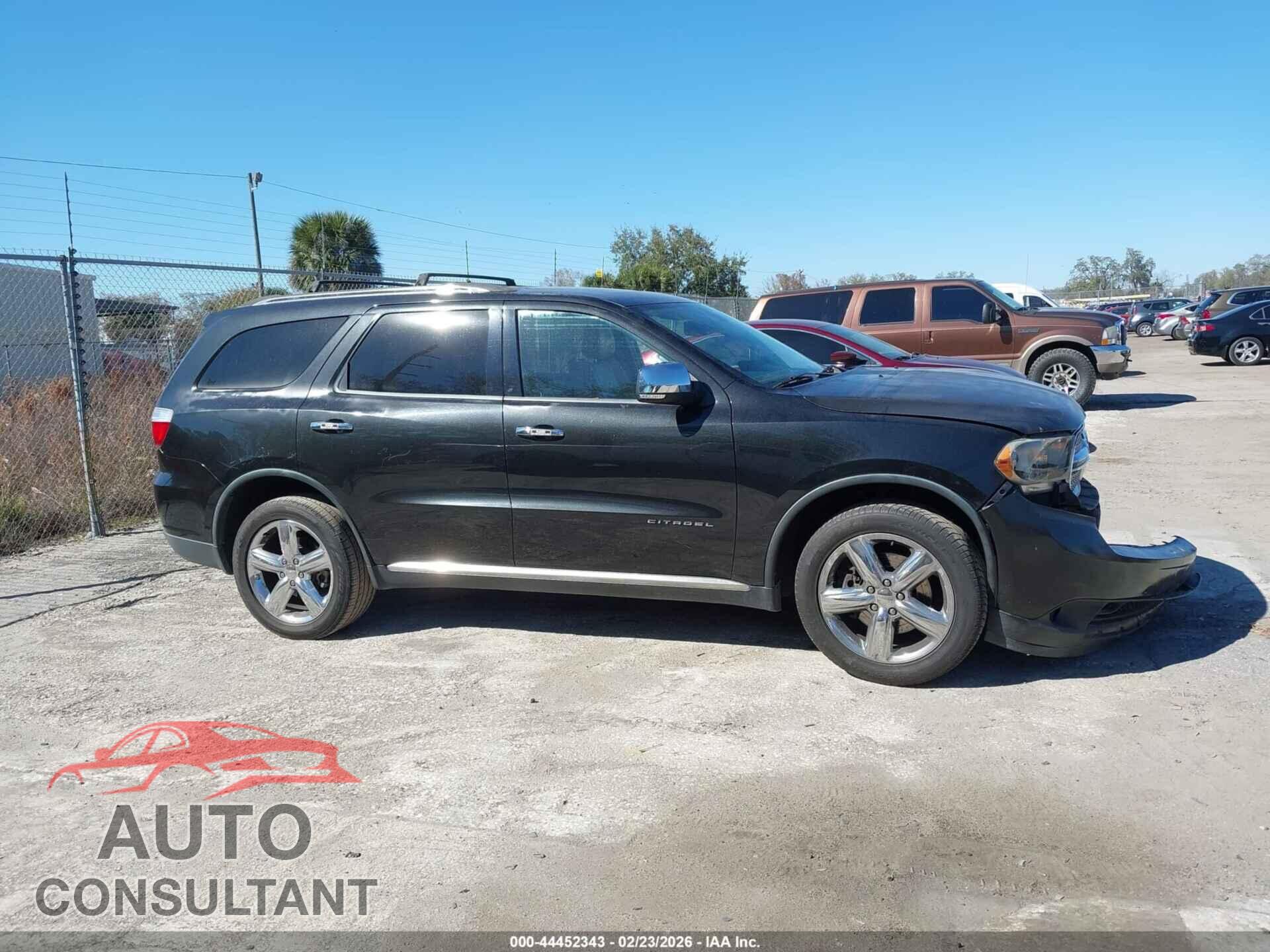 DODGE DURANGO 2013 - 1C4RDHEG0DC673813