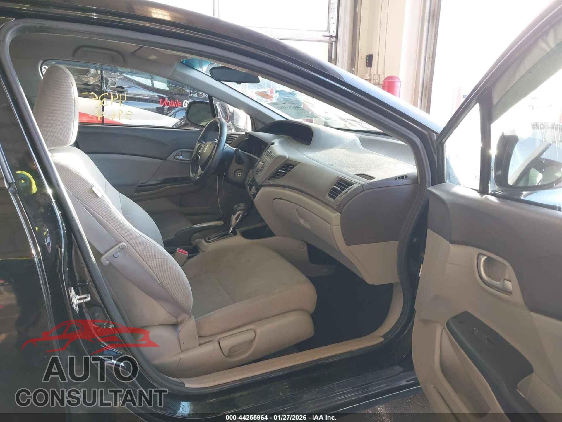 HONDA CIVIC 2012 - 19XFB2F56CE014807