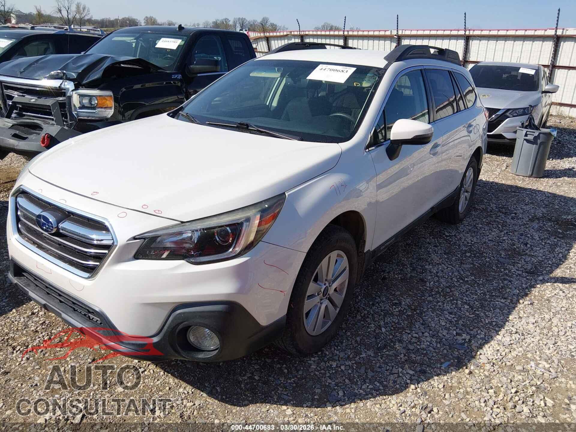 SUBARU OUTBACK 2019 - 4S4BSAFC5K3397292