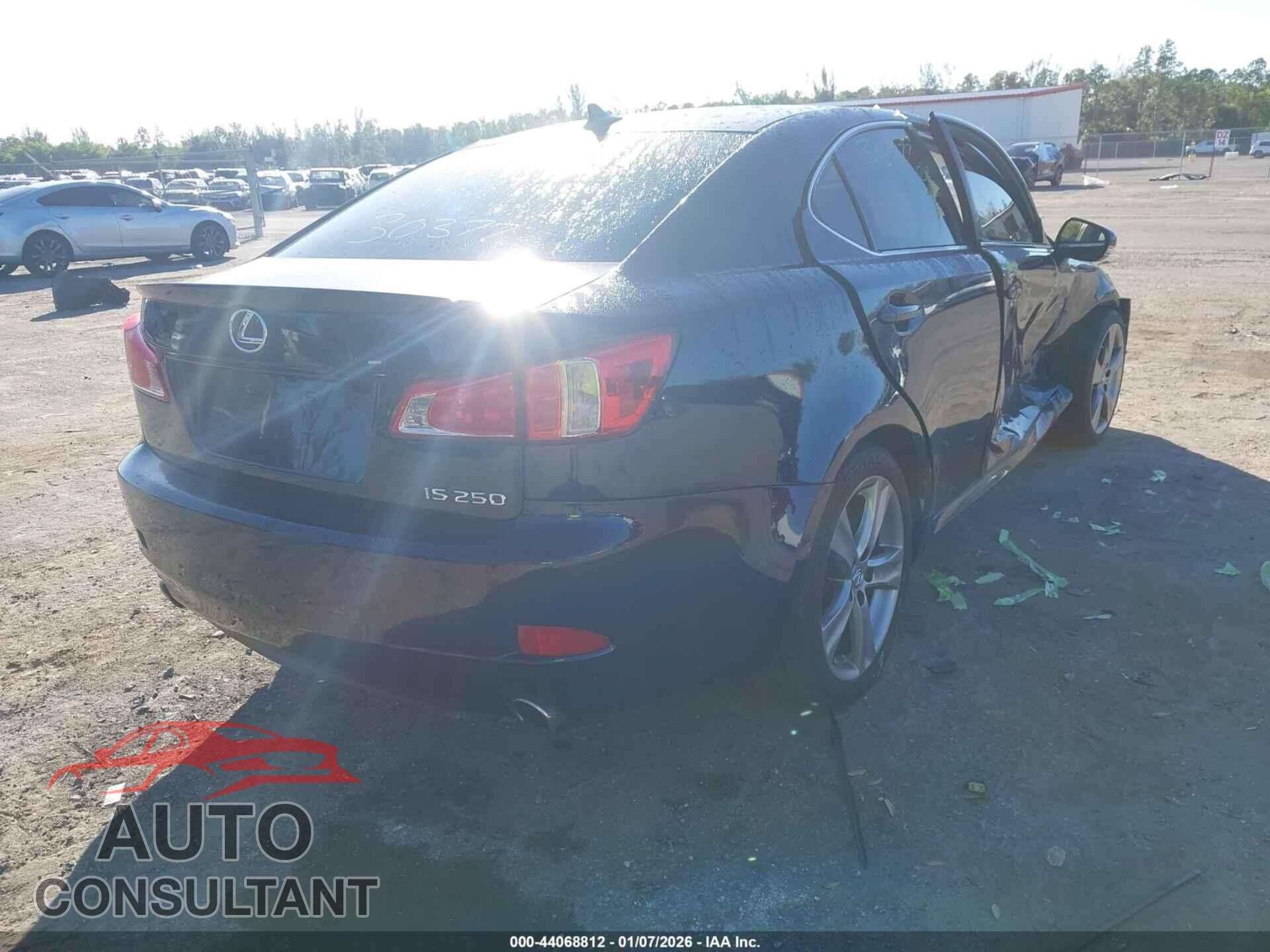 LEXUS IS 250 2011 - JTHBF5C24B5135780