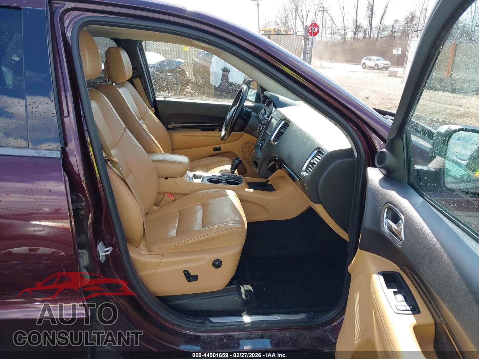 DODGE DURANGO 2012 - 1C4RDJEG2CC309222