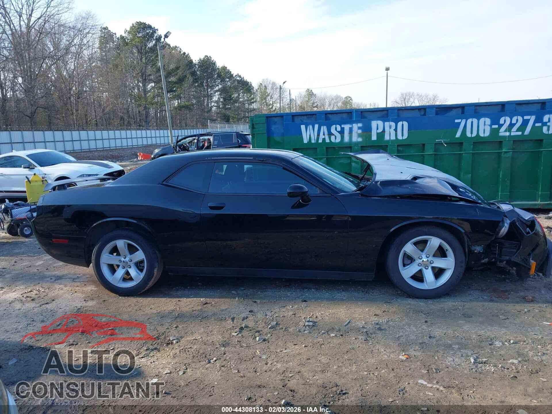 DODGE CHALLENGER 2012 - 2C3CDYAG4CH254407