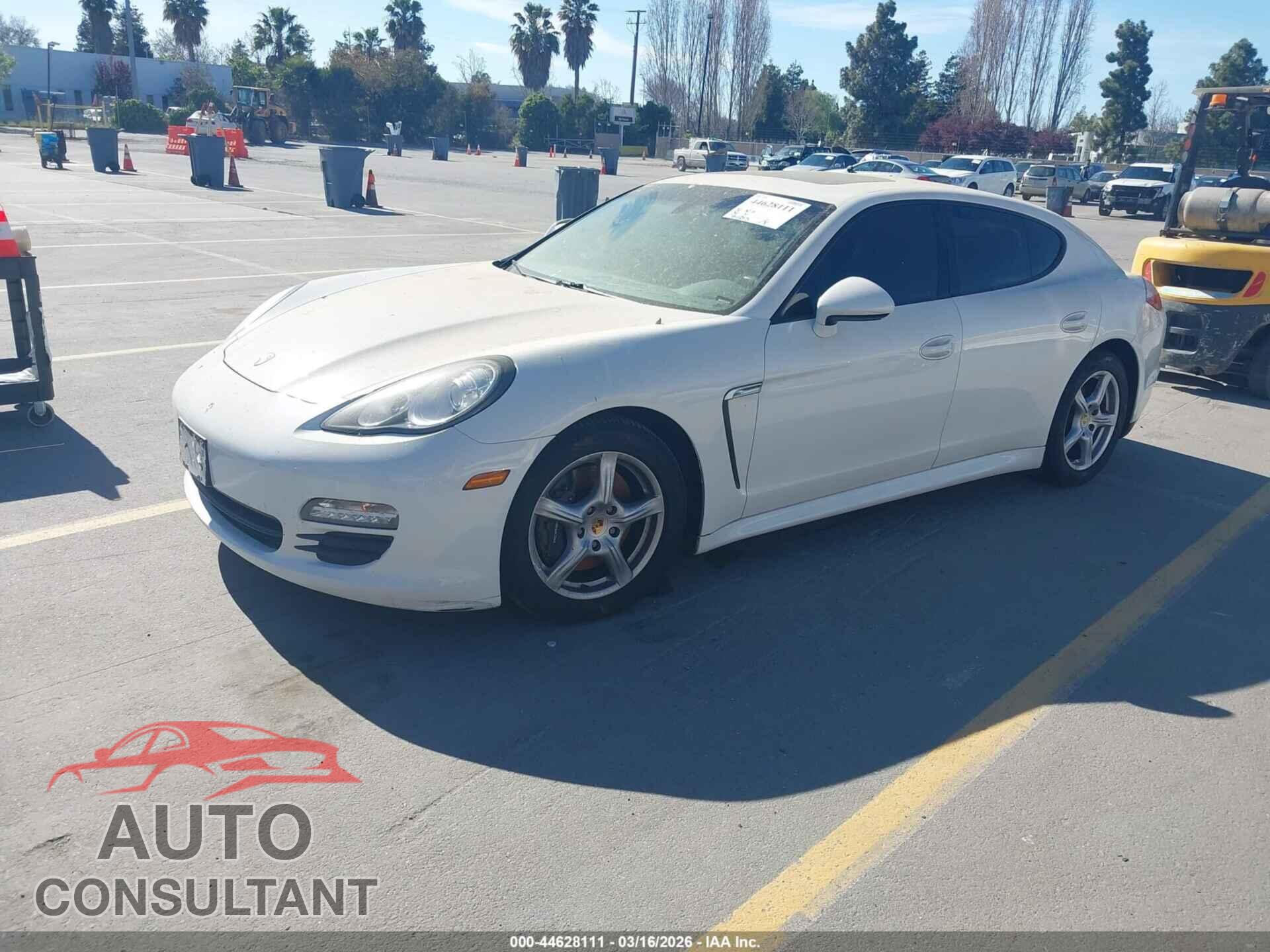 PORSCHE PANAMERA 2011 - WP0AA2A74BL018642