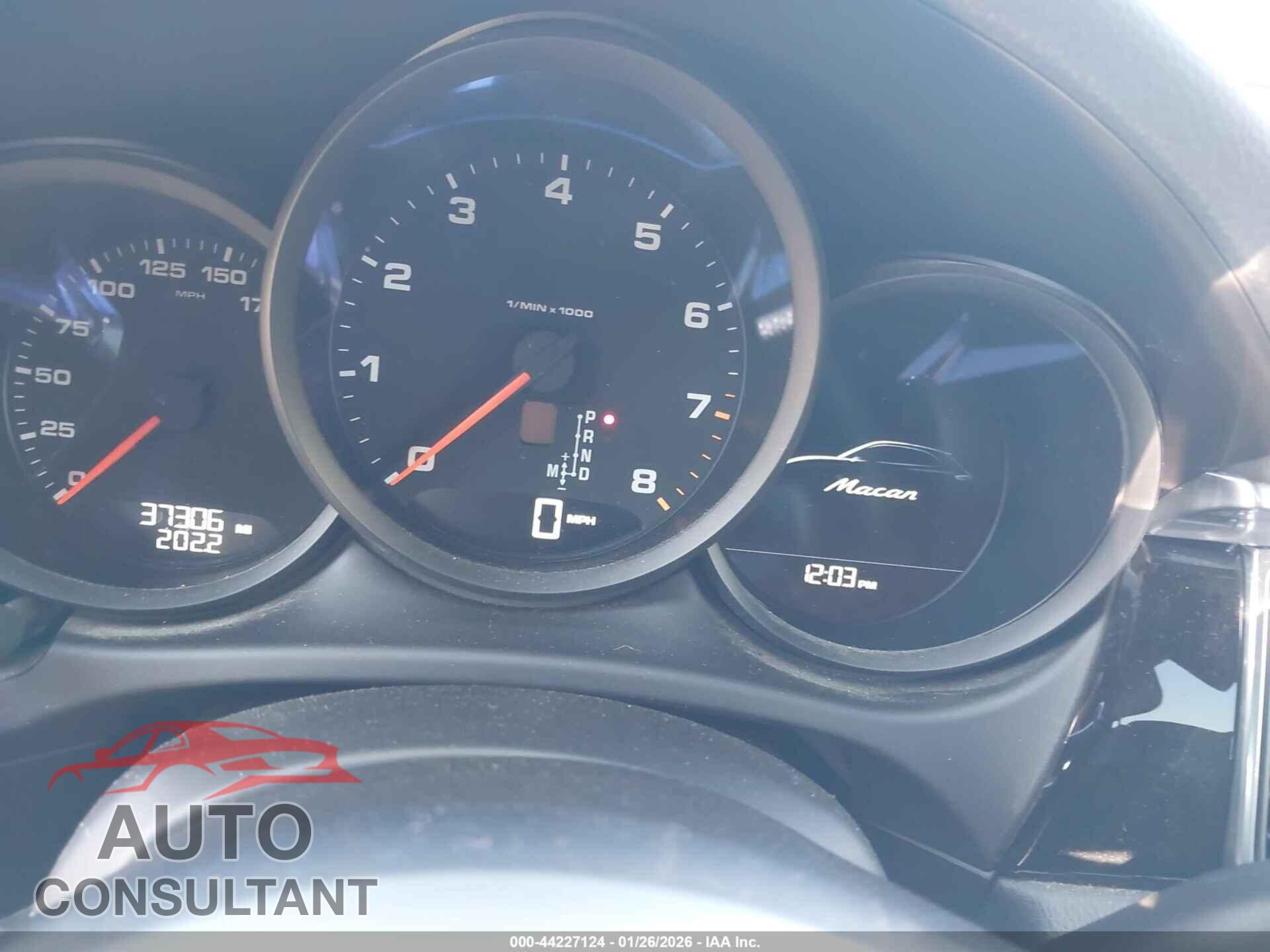 PORSCHE MACAN 2017 - WP1AA2A58HLB04736