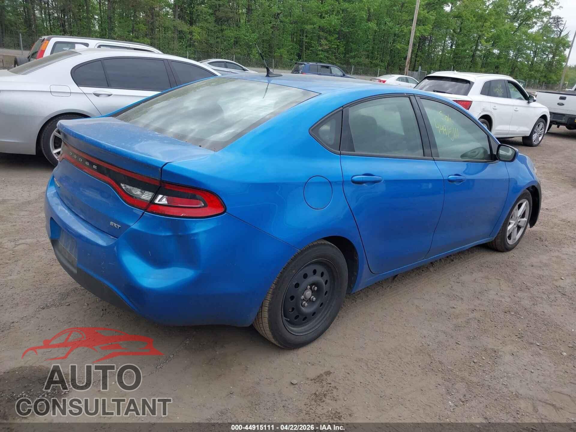 DODGE DART 2016 - 1C3CDFBB1GD755572