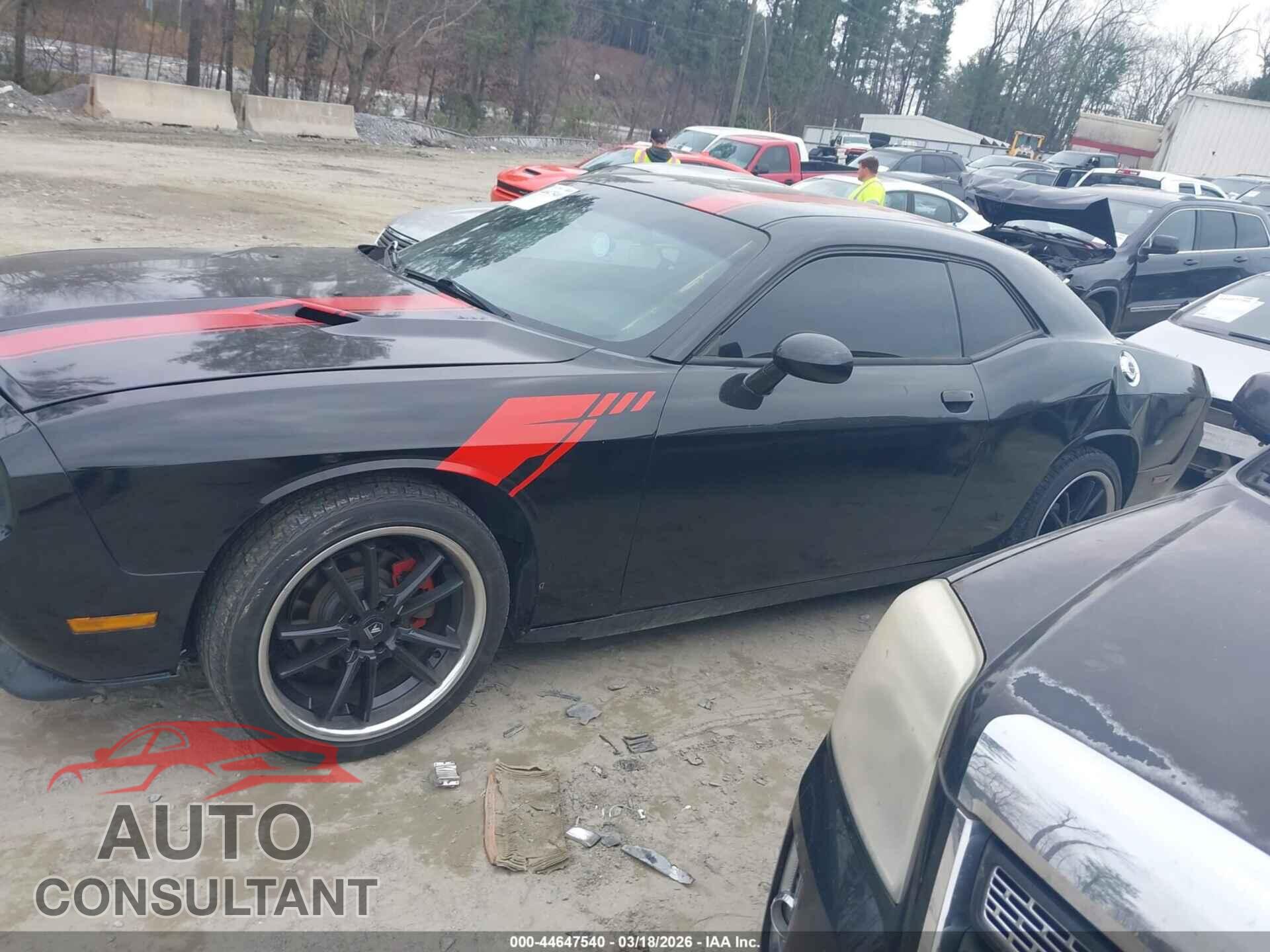 DODGE CHALLENGER 2012 - 2C3CDYAG1CH204760