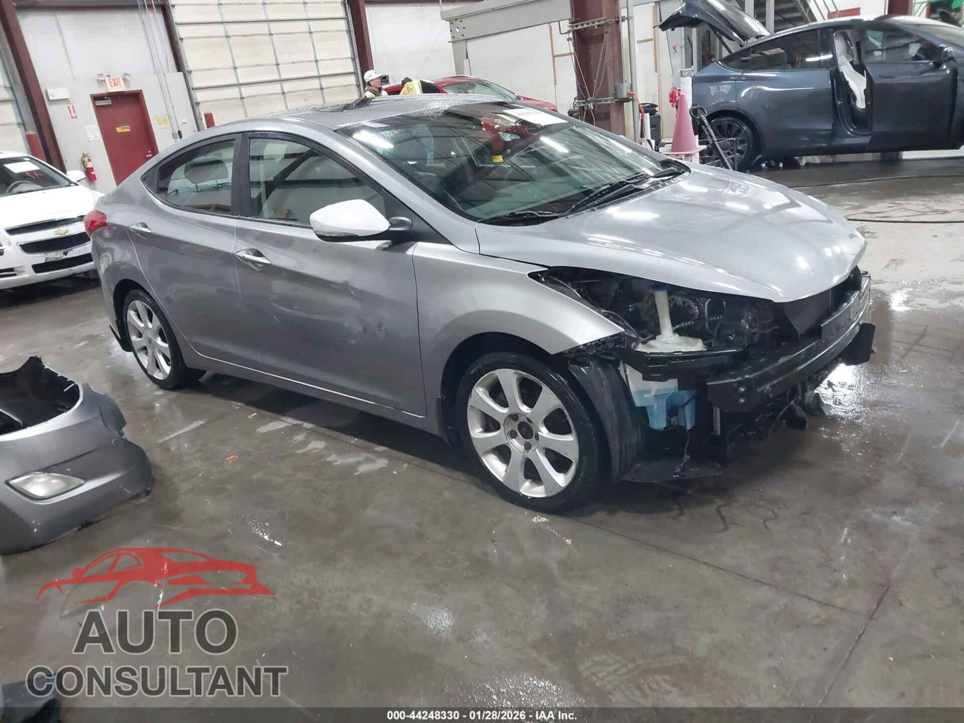HYUNDAI ELANTRA 2012 - KMHDH4AE9CU481726