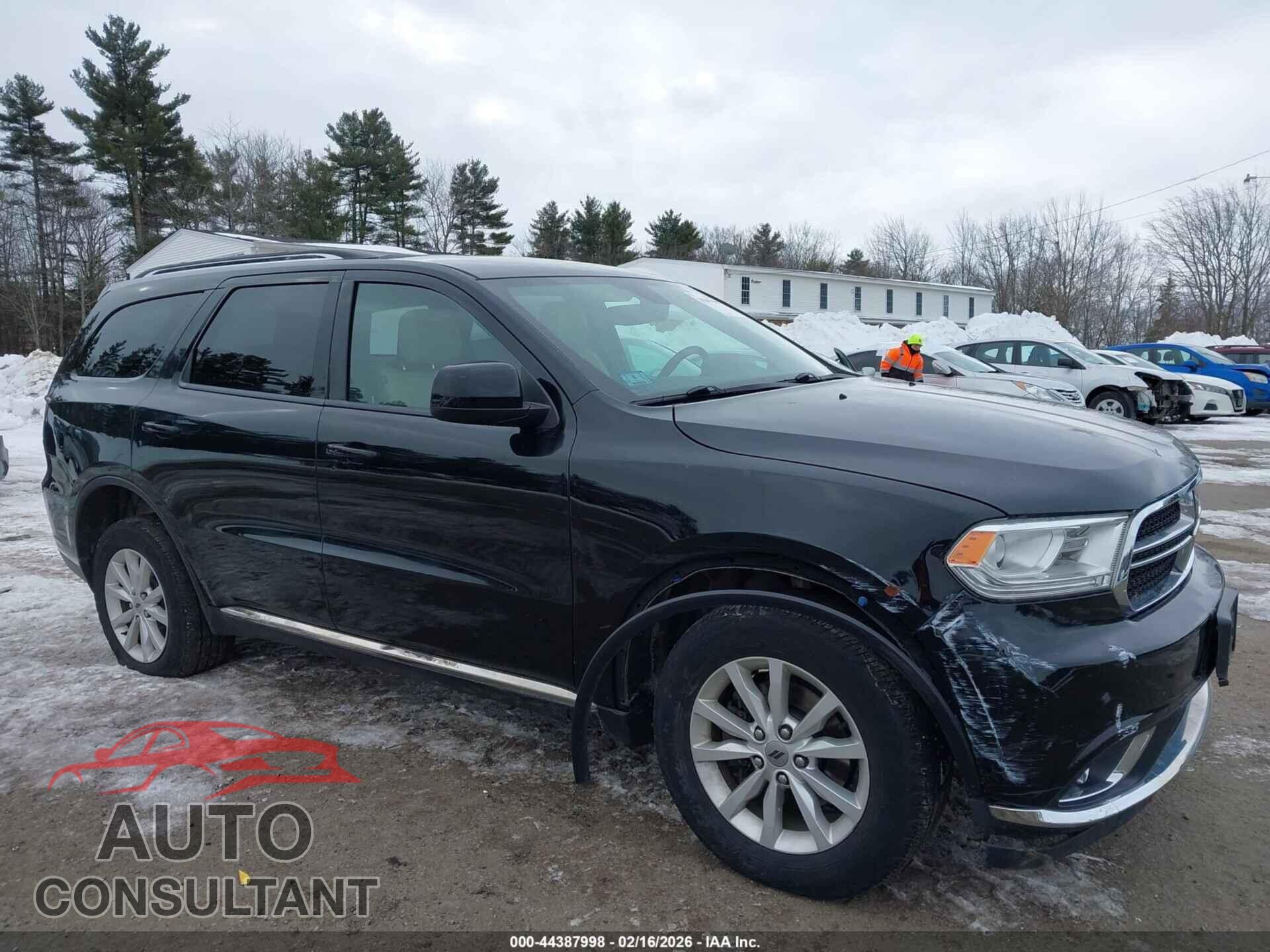 DODGE DURANGO 2019 - 1C4RDJAG2KC848573