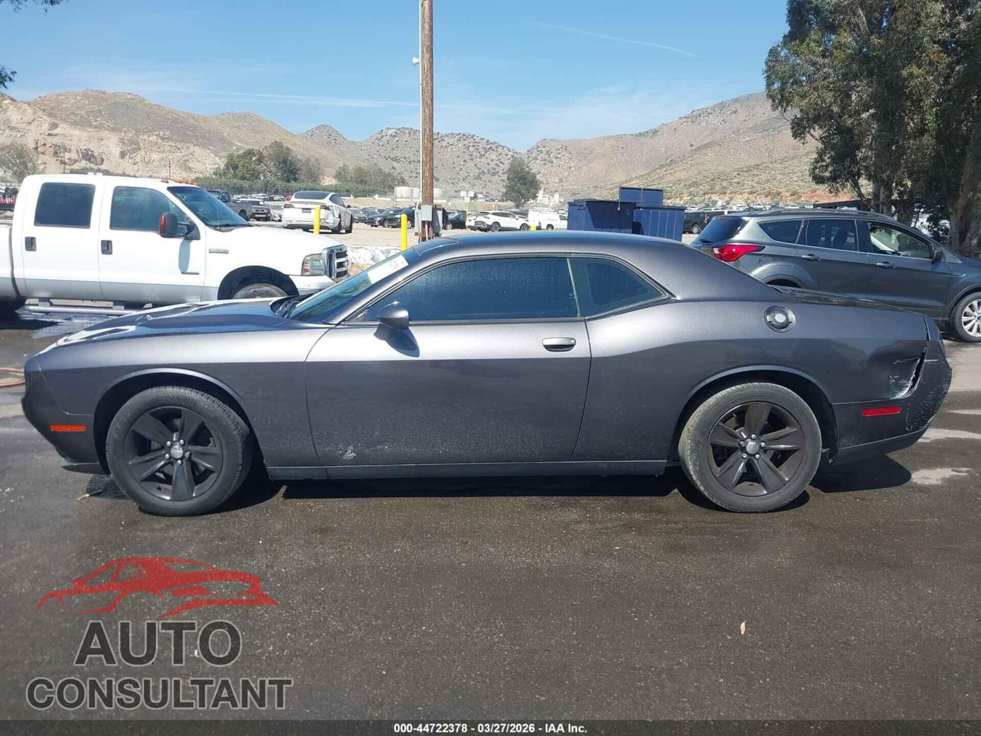 DODGE CHALLENGER 2016 - 2C3CDZAG8GH331128