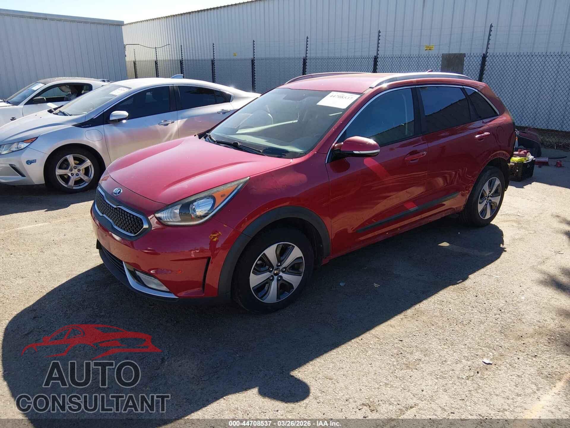 KIA NIRO 2017 - KNDCC3LC3H5048246