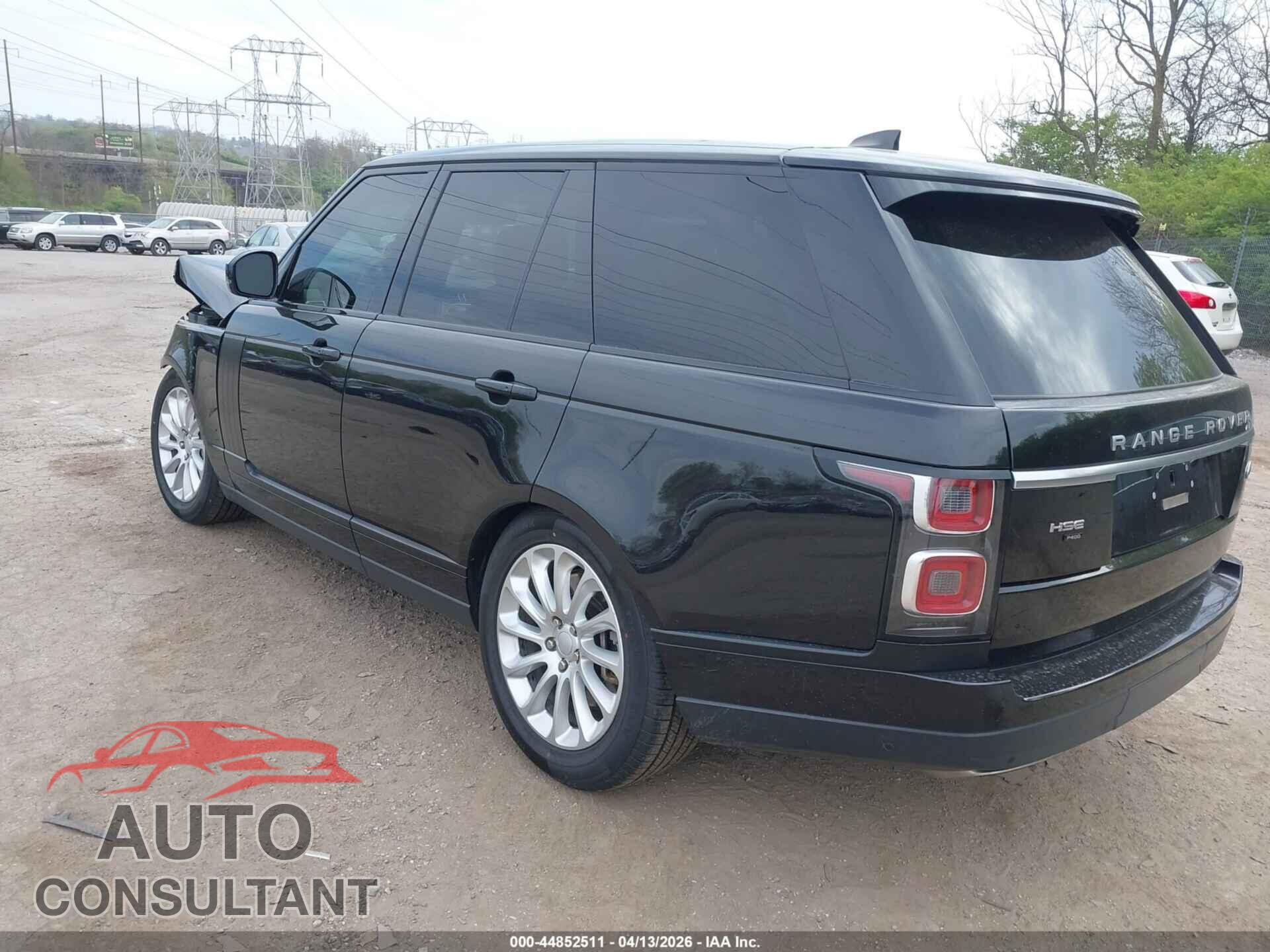 LAND ROVER RANGE ROVER 2020 - SALGS2RU8LA574122