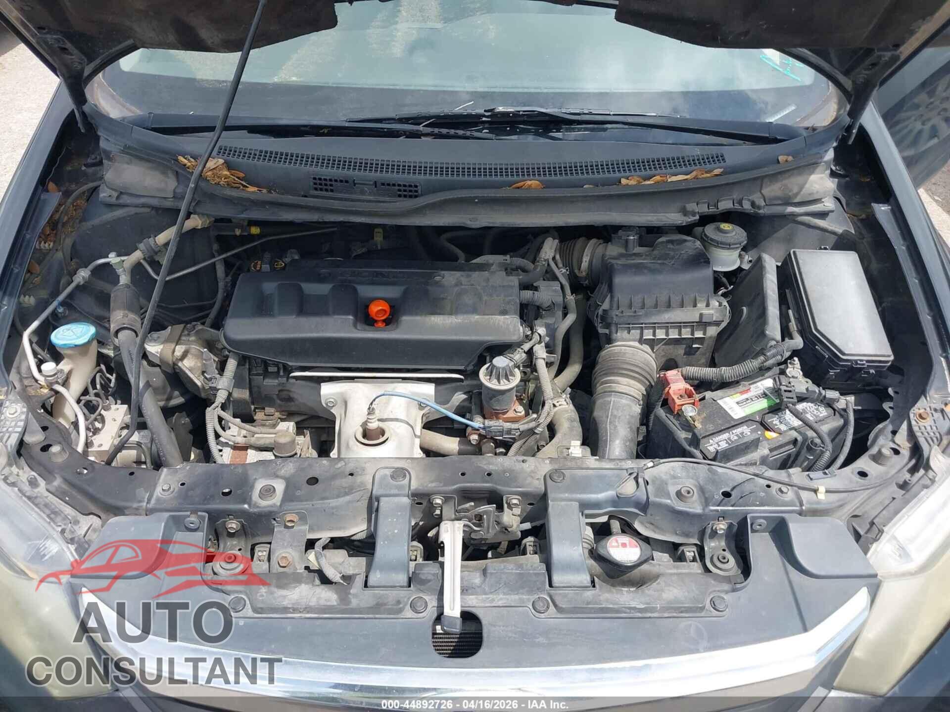 HONDA CIVIC 2012 - 19XFB2F56CE035883