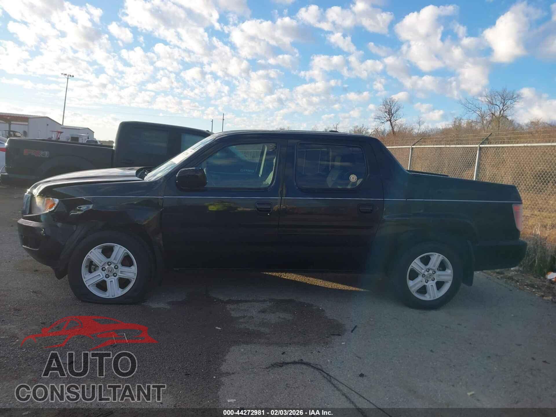 HONDA RIDGELINE 2013 - 5FPYK1F53DB004371