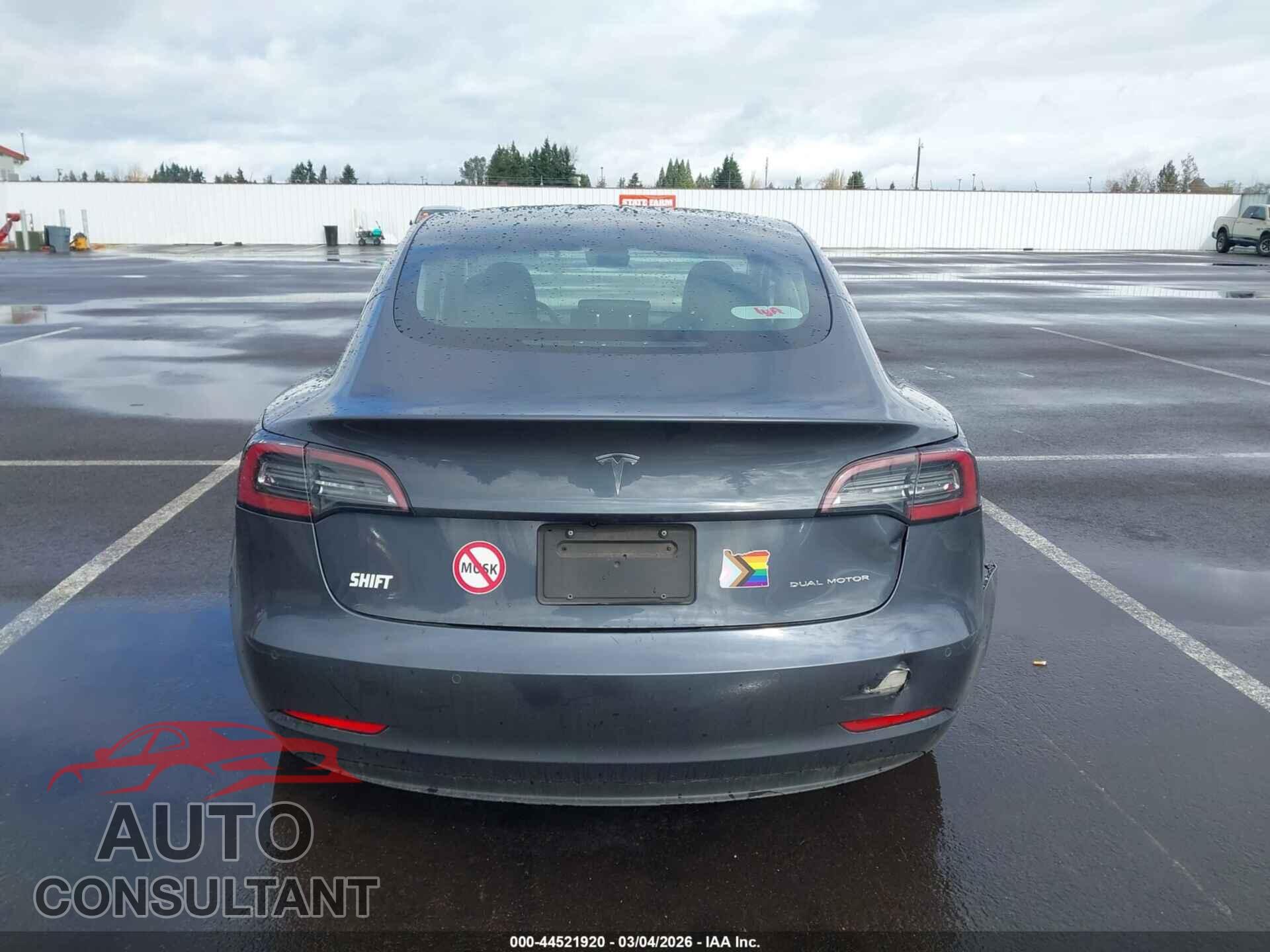 TESLA MODEL 3 2020 - 5YJ3E1EB4LF710832