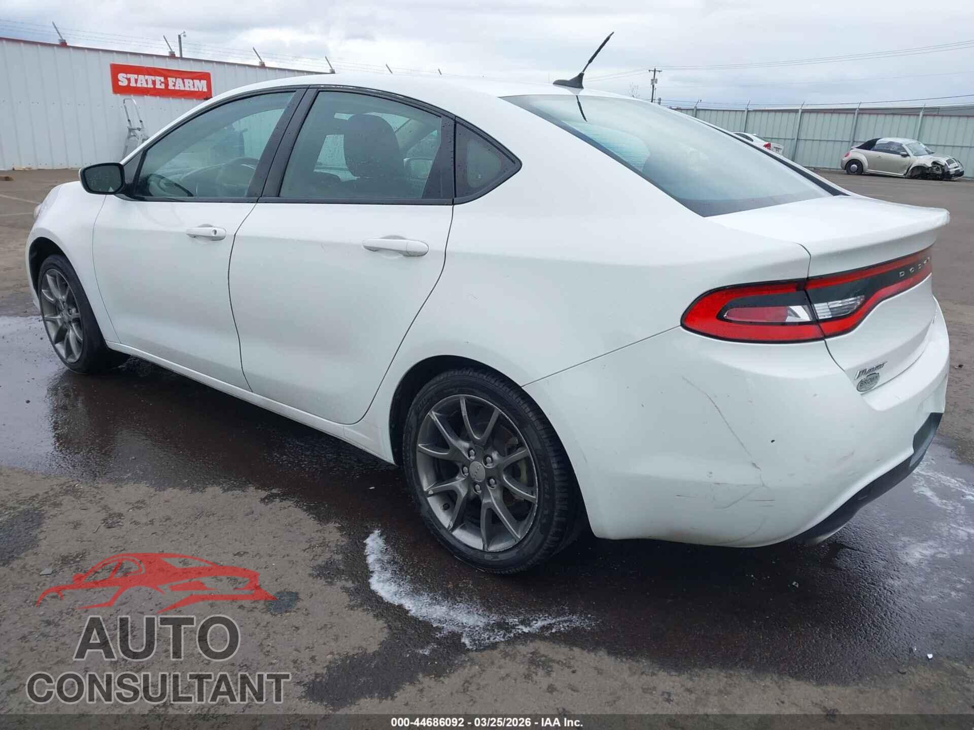 DODGE DART 2013 - 1C3CDFBA6DD329993