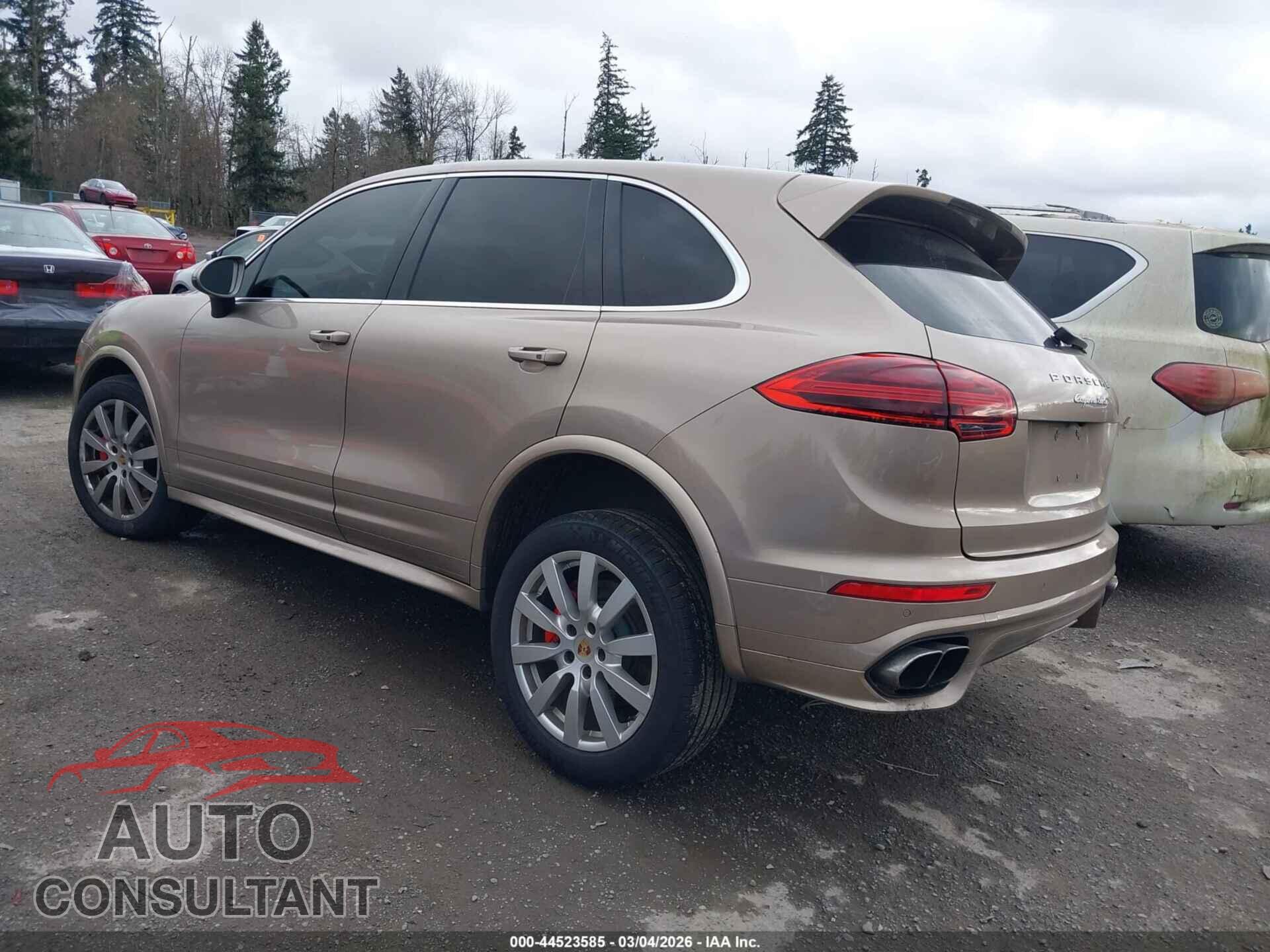 PORSCHE CAYENNE 2015 - WP1AC2A20FLA82941